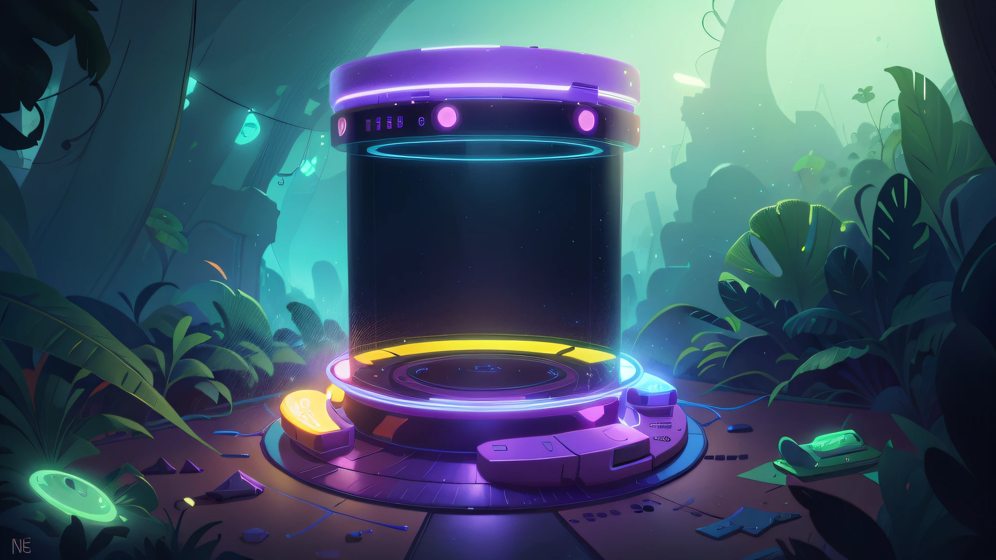 Visualizers,mesa,cartoony,Fresh color,Transparent,Fe,Technologie