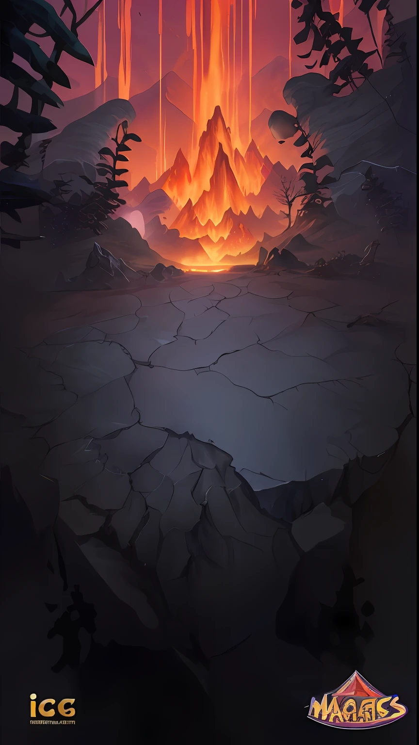 volcanoes，magma
