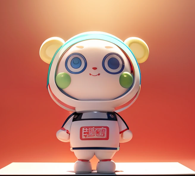 PopMart blind box IP, Chinese zodiac, super cute boy wearing one-piece crocodile shape clothes, technological elements, fashionable clothes, streamlined 3D/C4D production: 8K HD picture quality/lighting/ultra-fine lens depiction 1.5, flawless, chibi background/cinematic sense.