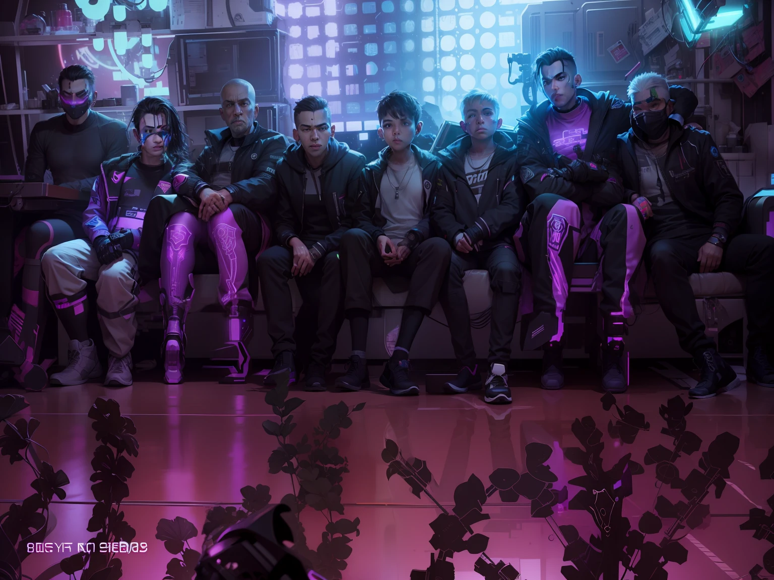 Change this background cyberpunk, realistic face,8k, ultra graphics, a boy