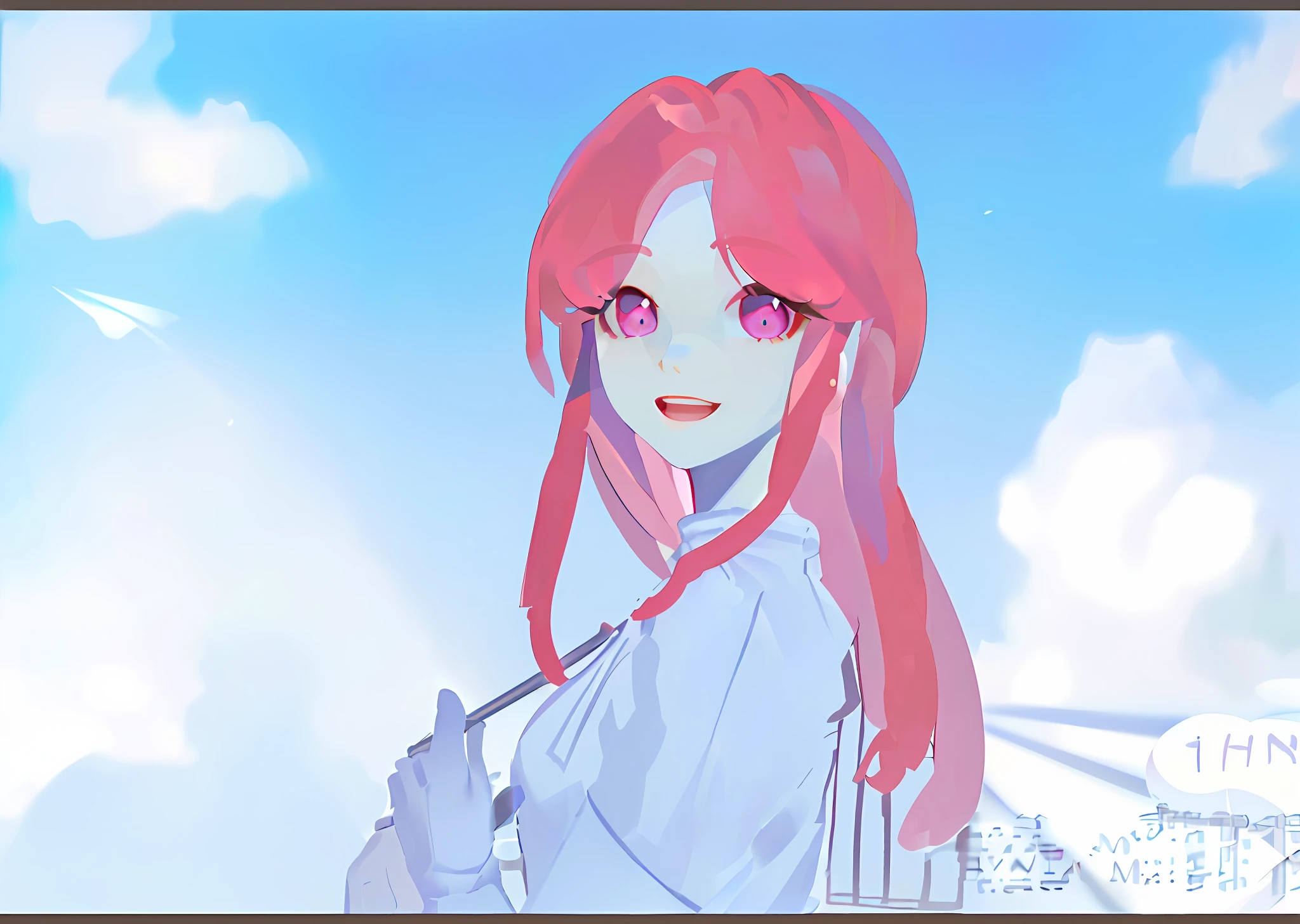 ((Masterpiece)), (((A pink-haired:1.3))), (focused on the eyes, shaded, Photo, insanely details, full bloom:1.5), , Long hair,
(Photorealistic, Masterpiece, Dynamic Angle, Highest quality, (Photorealistic, Masterpiece, Dynamic Angle, Highest quality, Intricate, Alessandro Casagrande, greg rutkovsky, Sally Mann, athletic punk body, cute geek, (White sweater), concept-art, 4K, far off),
(Medium breasts,soft), (having fun,Cheerful and laughing),
High sharpness, extreme saturation and contrast,