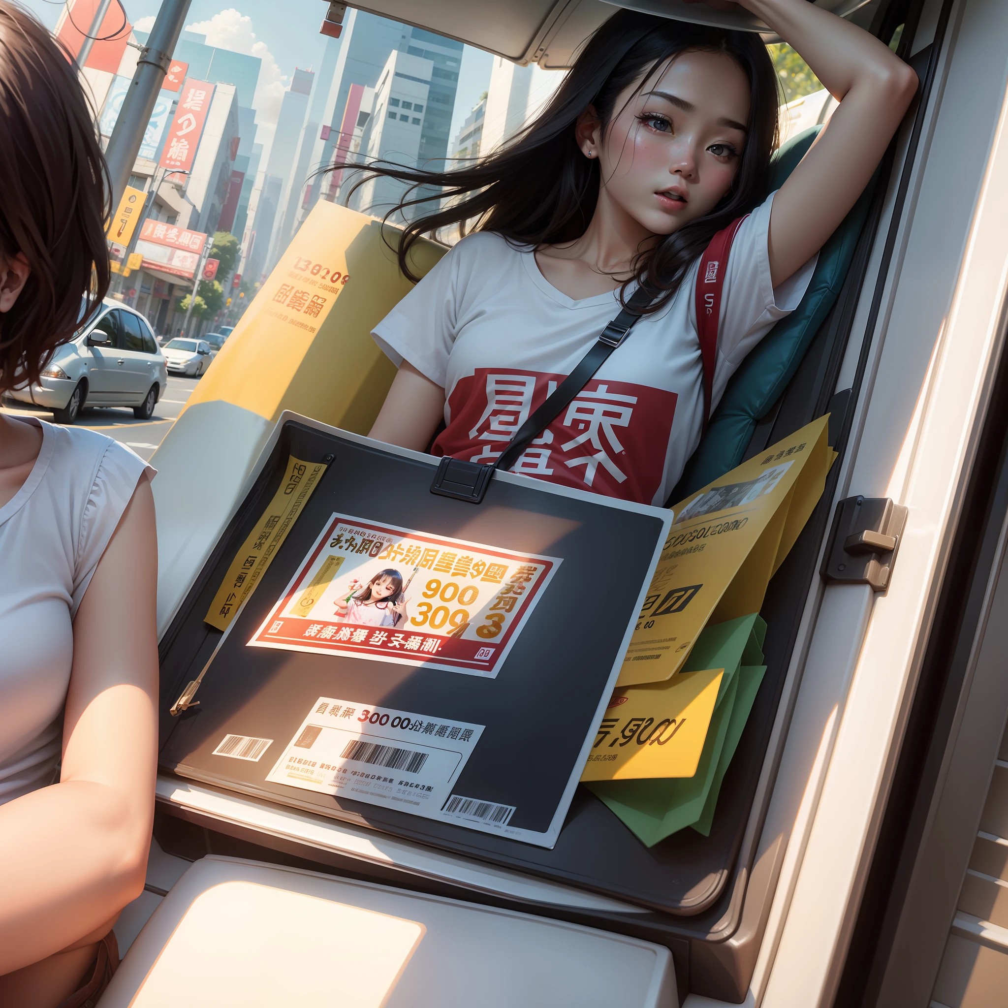 19 yuan 300G traffic card,Youth summer poster