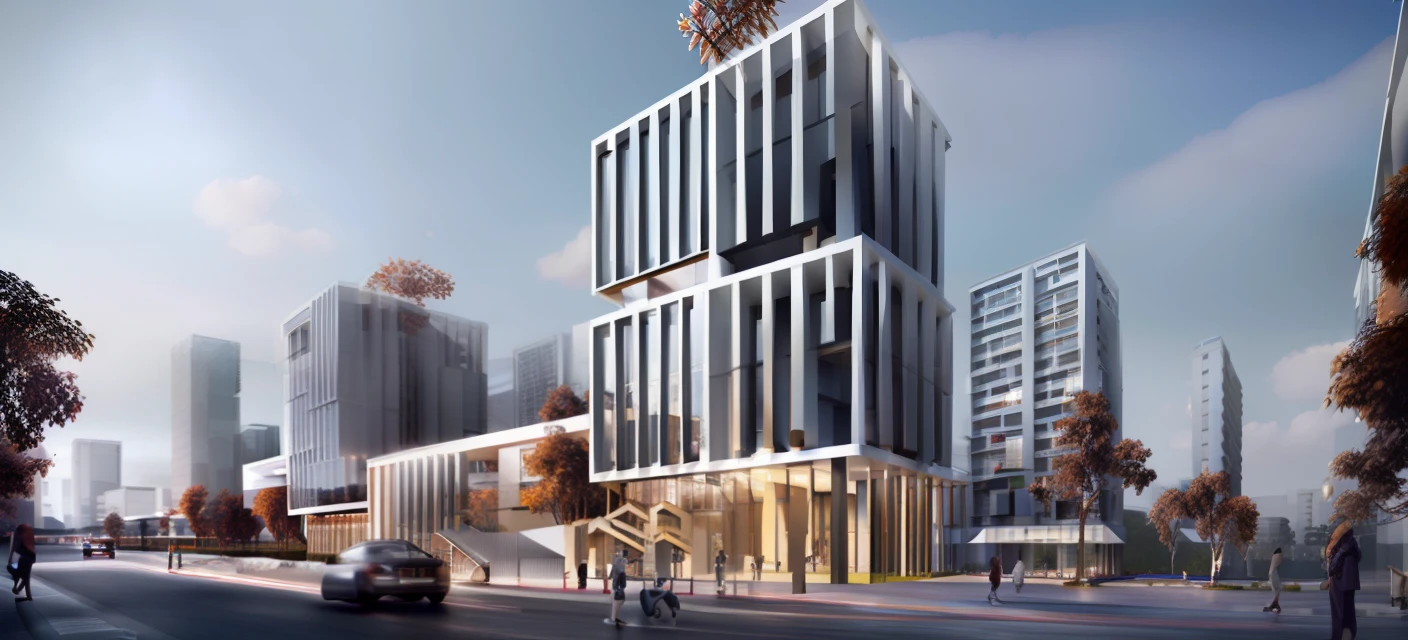 architecture, street, high building,
