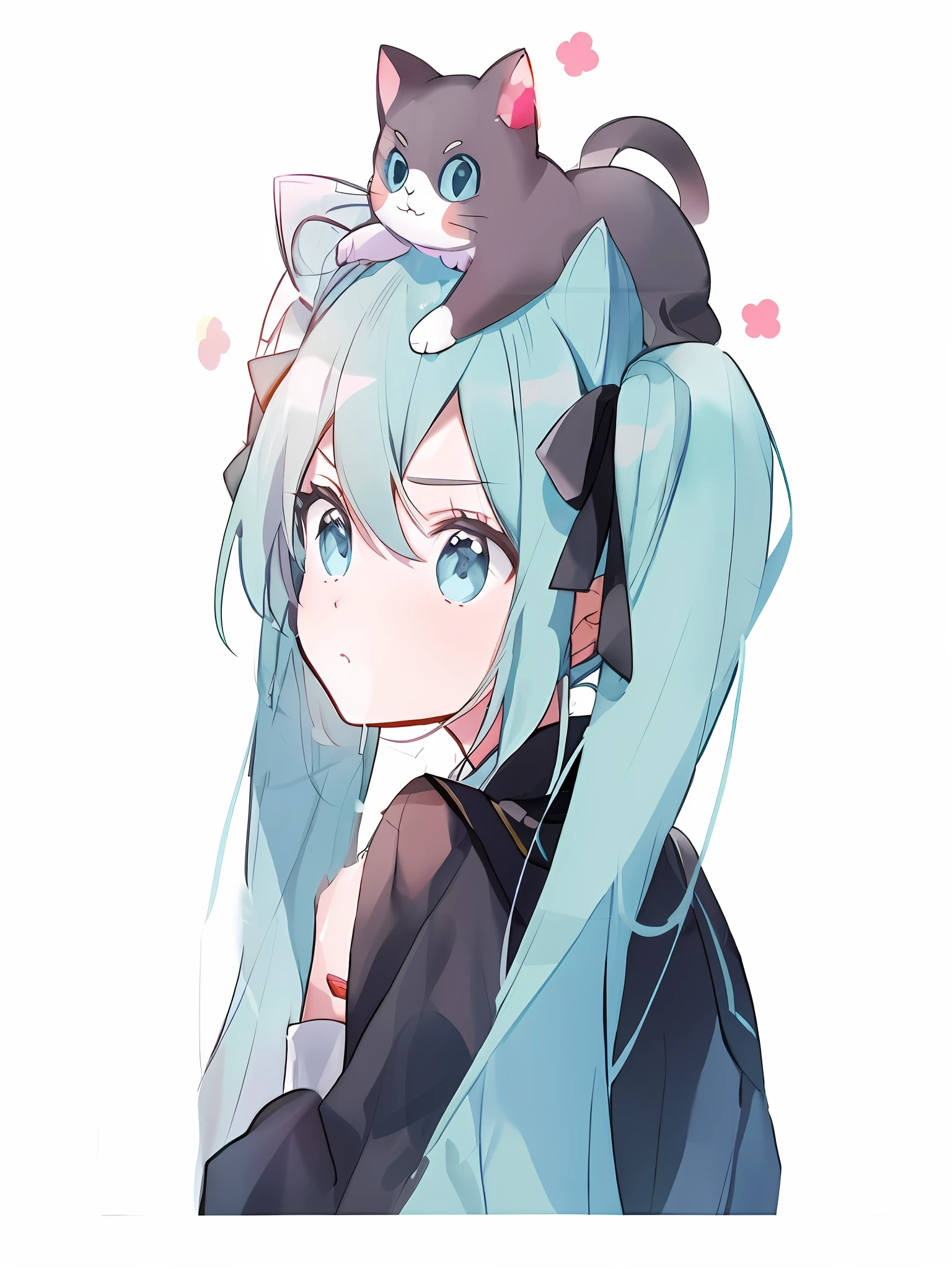 Hatsune Miku cosplay sweet girl
