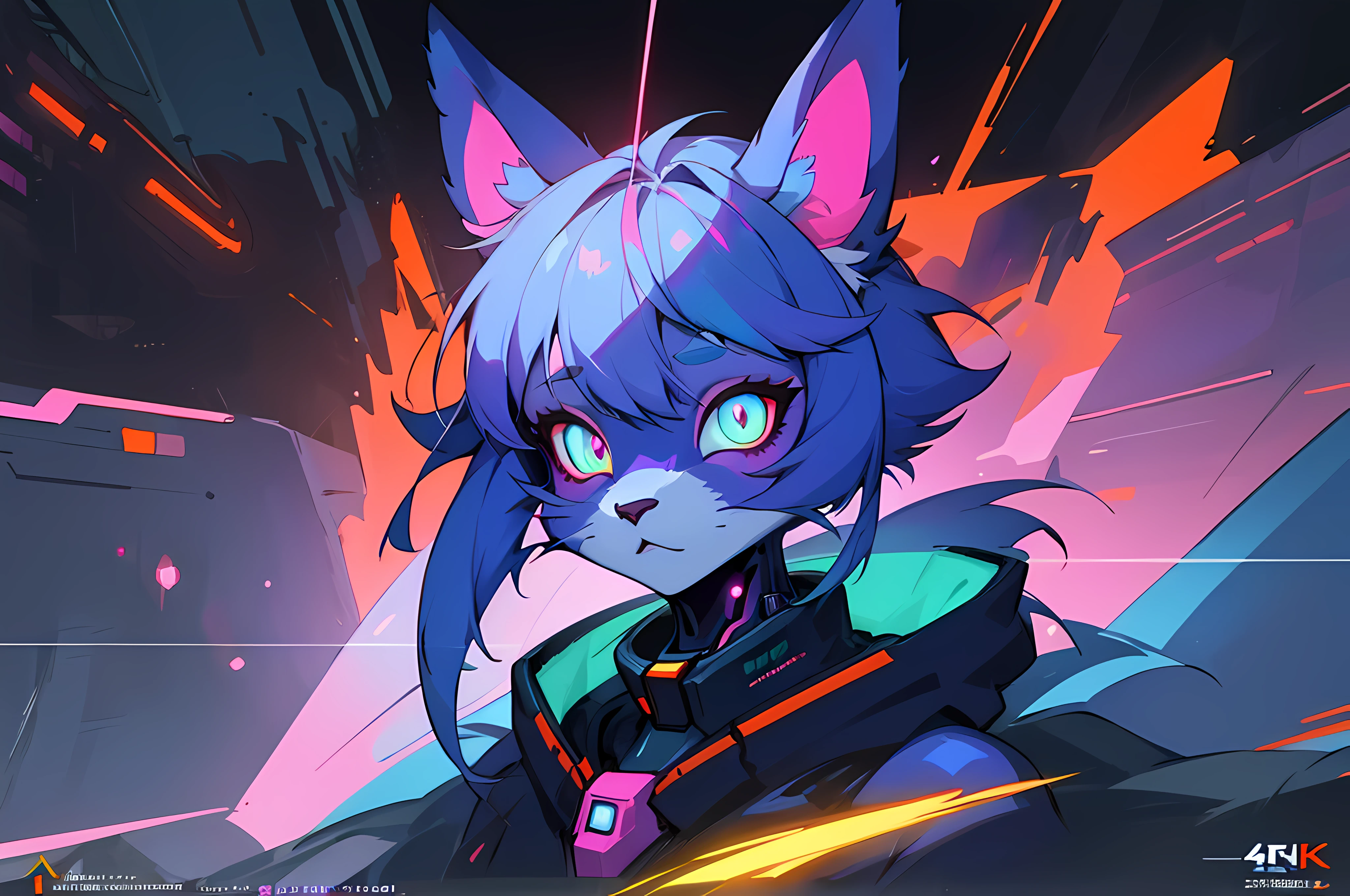 (vintage vhs), (crt screenshot), (Zen, Amy Sol style), (((blue anthro kemono furry rabbit))), underground cavern shining flashlight in old ruins, scene from a show about a blue anthro furry kemono rabbit who investigates deep space crime, (vast decrepit scenery:1.2) blame! style, nightmarish illustration, glowing eyes everywhere, intense eye contact, hybrid human / anthro, electrixbunny, rabbit anthro portrait, ((portrait)), bunnypunk, weirdcore voidpunk fursona, wearing bunny ears, cover art with light abstraction, abstract, simple vector art, contemporary Cybernetic art, color gradients, soft color palettes, layered forms, whimsical animation, style Ethereal abstract, 4K, , anime character with futuristic hair and glowing eyes in a dark room, digital cyberpunk anime art, anime style 4 k, digital cyberpunk - anime art, anime mecha aesthetic, digital cyberpunk anime!!, anime cyberpunk art, fully robotic!! catgirl, hyper concept art, cyberpunk anime girl mech, portrait anime space cadet girl, wearing cybernetic bunny ears , anime character with futuristic hair and glowing eyes in a dark room, digital cyberpunk anime art, anime style 4 k, digital cyberpunk - anime art, anime mecha aesthetic, digital cyberpunk anime!!, anime cyberpunk art, fully robotic!! catgirl, hyper concept art, cyberpunk anime girl mech, portrait anime space cadet girl, wearing cybernetic bunny ears --v6