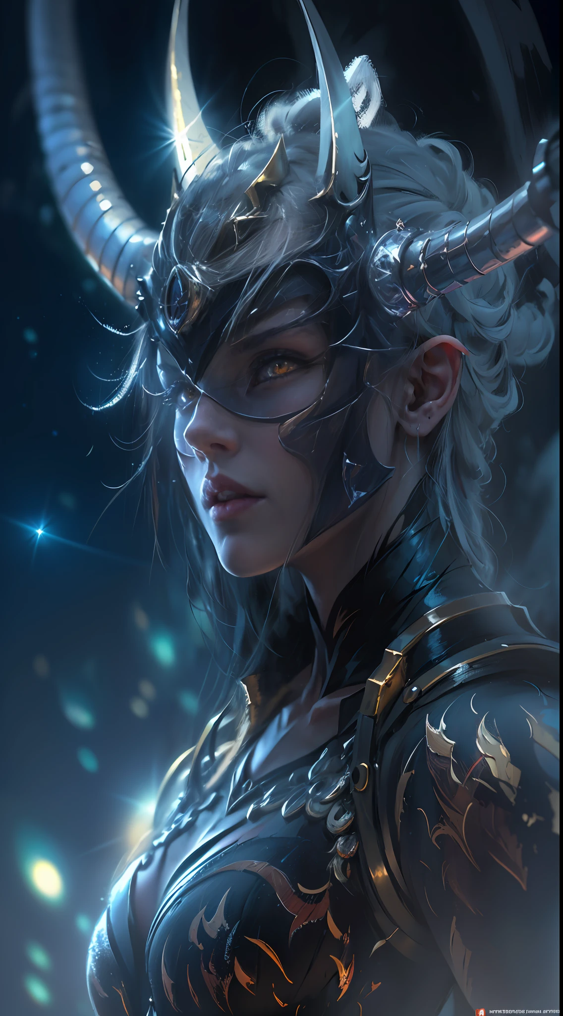 Full body beauty,Full body display,Blue light in the eyes,(Glossy lips and tip of nose,There are bright little glare:1.4), (Bright highlights:1.6), Detailed eyes, (Soft volumetric light:1.5), (Subsurface scattering:1.5), wax, (Night light:1.6), Global illumination,,multiple lighting sources, strong lights, Behind the sun,Full body photo, One guy, A head,Glow,Intense light,The whole body glows,The mask of evil, Devil face, unholy, terroral,insanely details, Intricate details, (Oil painting:1.5), (Digital art:1.5), Corneal glare of the eye, Round pupils, refractions, screen space reflextions, Screen Space Ambient Occlusion,, In the daytime, (The picture is bright:1.5), Contre-Jour, k hd, Highest image quality, Perfect image quality, Skylight, Ambient, (full bodyesbian:2), hell, Black Scale Demon, has horns on its head, The skin glows, Clear structure, fog atmosphere, musculature, chest muscle, Indifferent eyes, Black flame, Look up, large tall, Strong。, Cinematic lighting, Sparkle, back lit lighting, From below, Lens flare, Lens flare, 8K, A high resolution, High details, hyper HD, Masterpiece, ccurate, Super detail