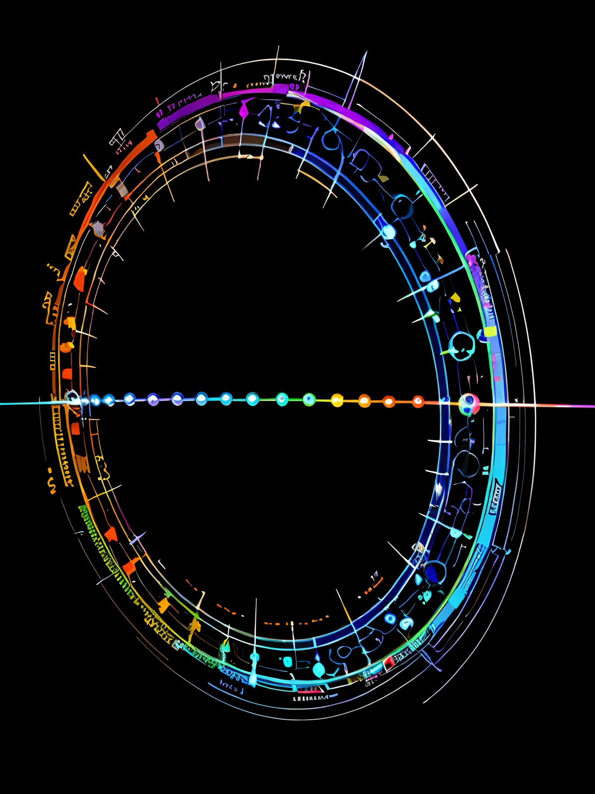 Molecules in a magnetic field，There is a regular arrangement，Microscopic particles