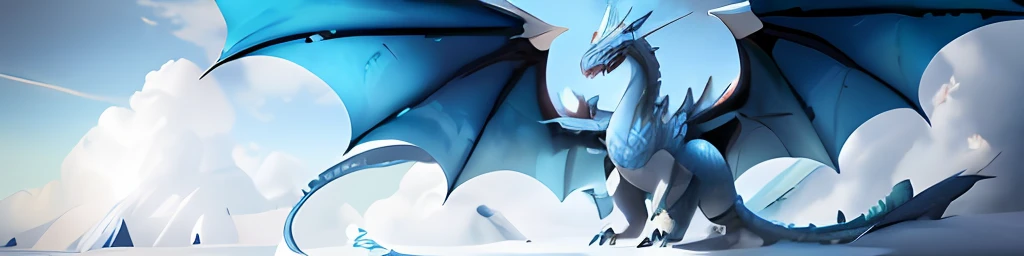 In the snow stood a blue dragon with a long tail, Frost Dragon, blue scaly dragon, Blue dragon, epic dragon, Dragon Flying, giant dragon flying in the sky, dragons flying in the sky, Dragon inspired blue armor, ultraterrestrial dragons, dragons flying in the sky, Dragons, Dragon Art, hyperrealistic d & D fantasy art