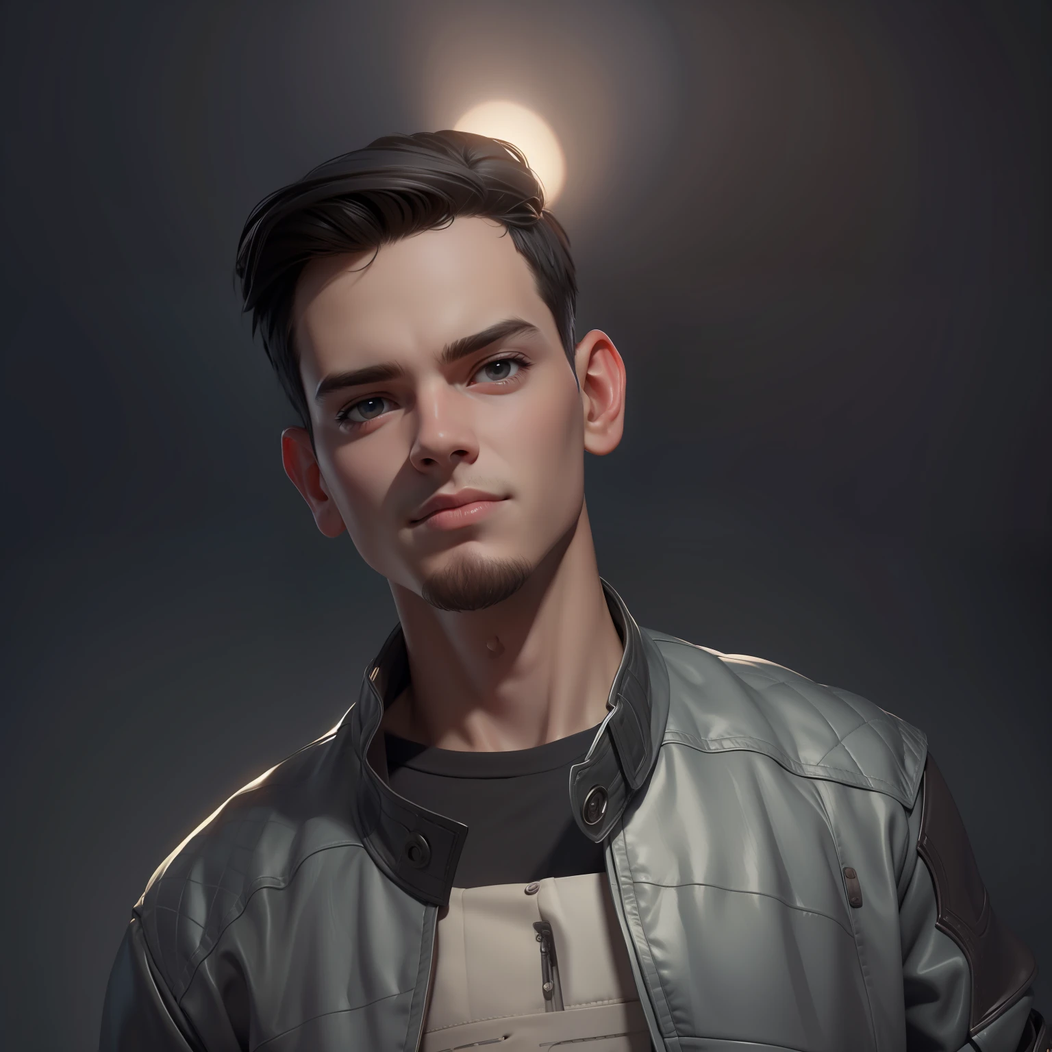 Smart boy, potrait, 4K , smooth, detailed, realistic, model , foggy