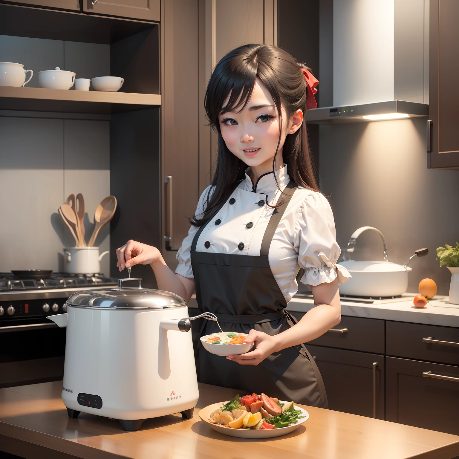 The latest model of Fangtai kitchen appliances,The appearance is simple and stylish,The material is delicate and durable。Easy to use,Simple operation,fully functional。Multiple cooking modes,Meet different needs。Intelligent control,Remote control can be carried out through mobile APP。Intelligent monitoring of the cooking process,Ensure that the nutrients of the ingredients are not lost。Let you easily enjoy the joy of food!