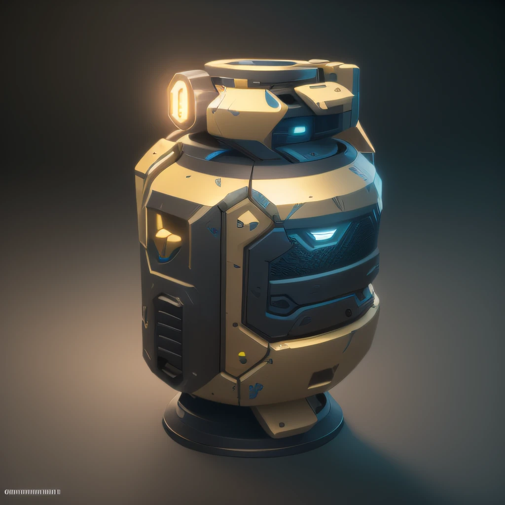 Sci-fi gun,Circular hand grenade, solo ,(masterpiece, top quality, best quality, official art, beautiful and aesthetic:1.2),(8k, best quality, masterpiece:1.2)