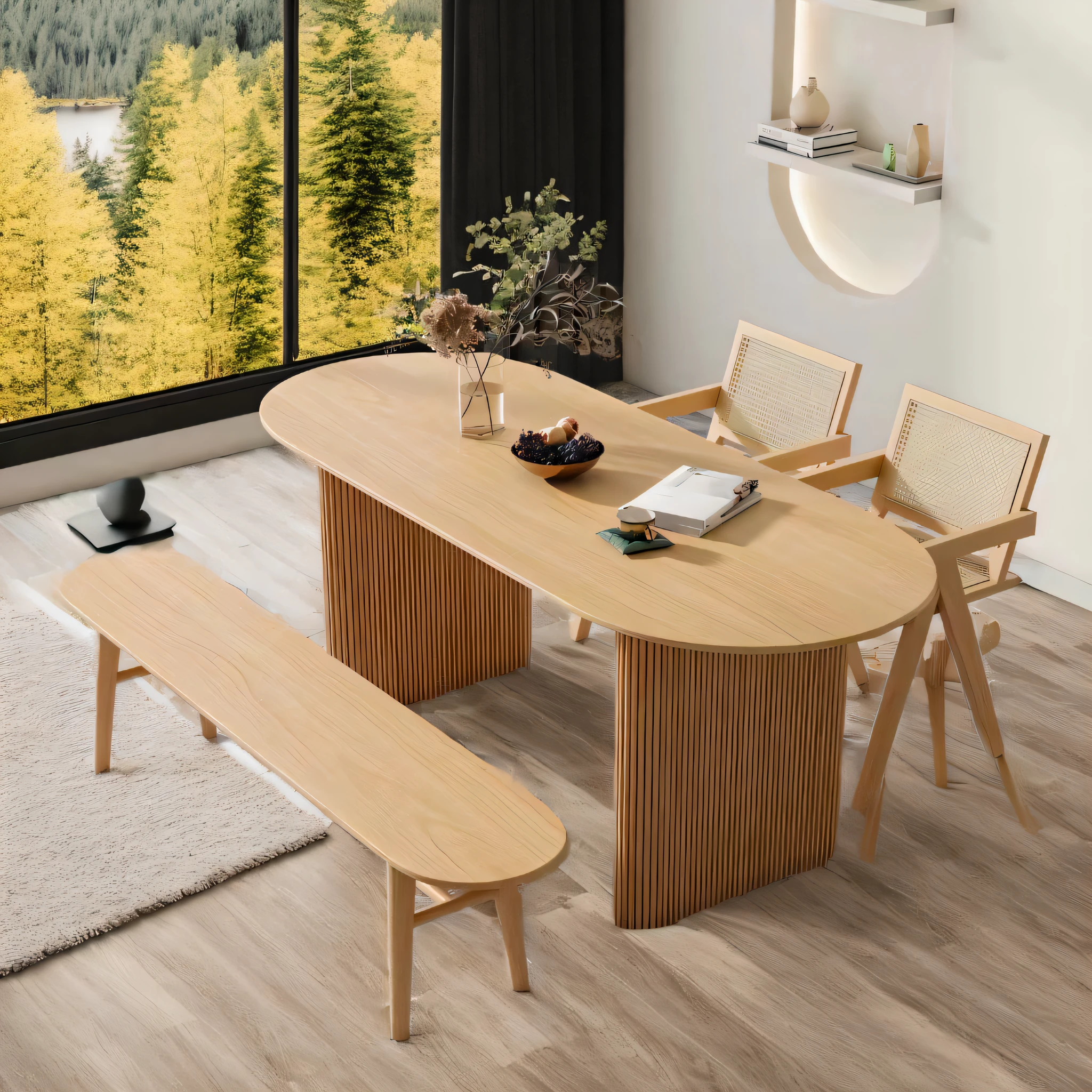 Changed to Nordic style，Simple