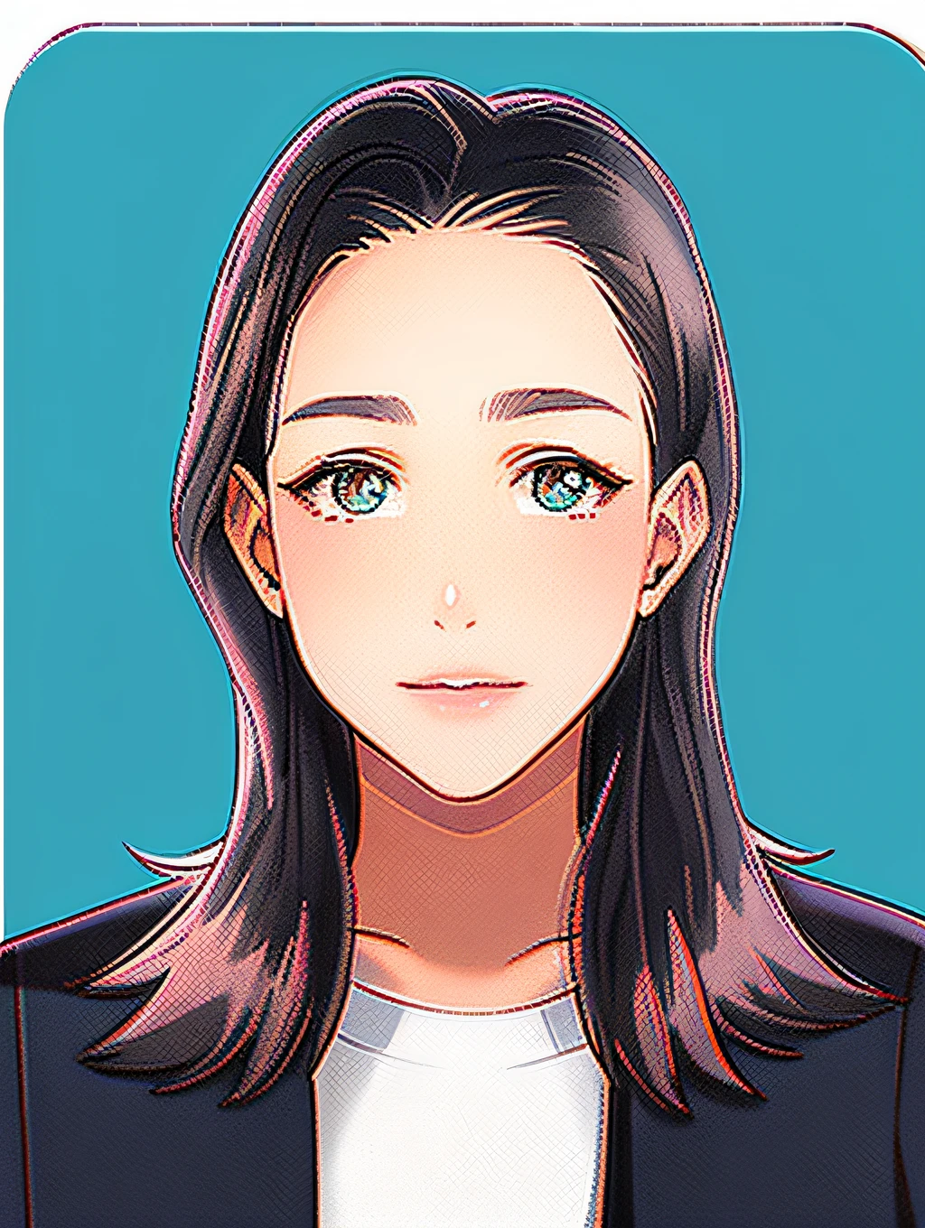 Girl's ID photo
