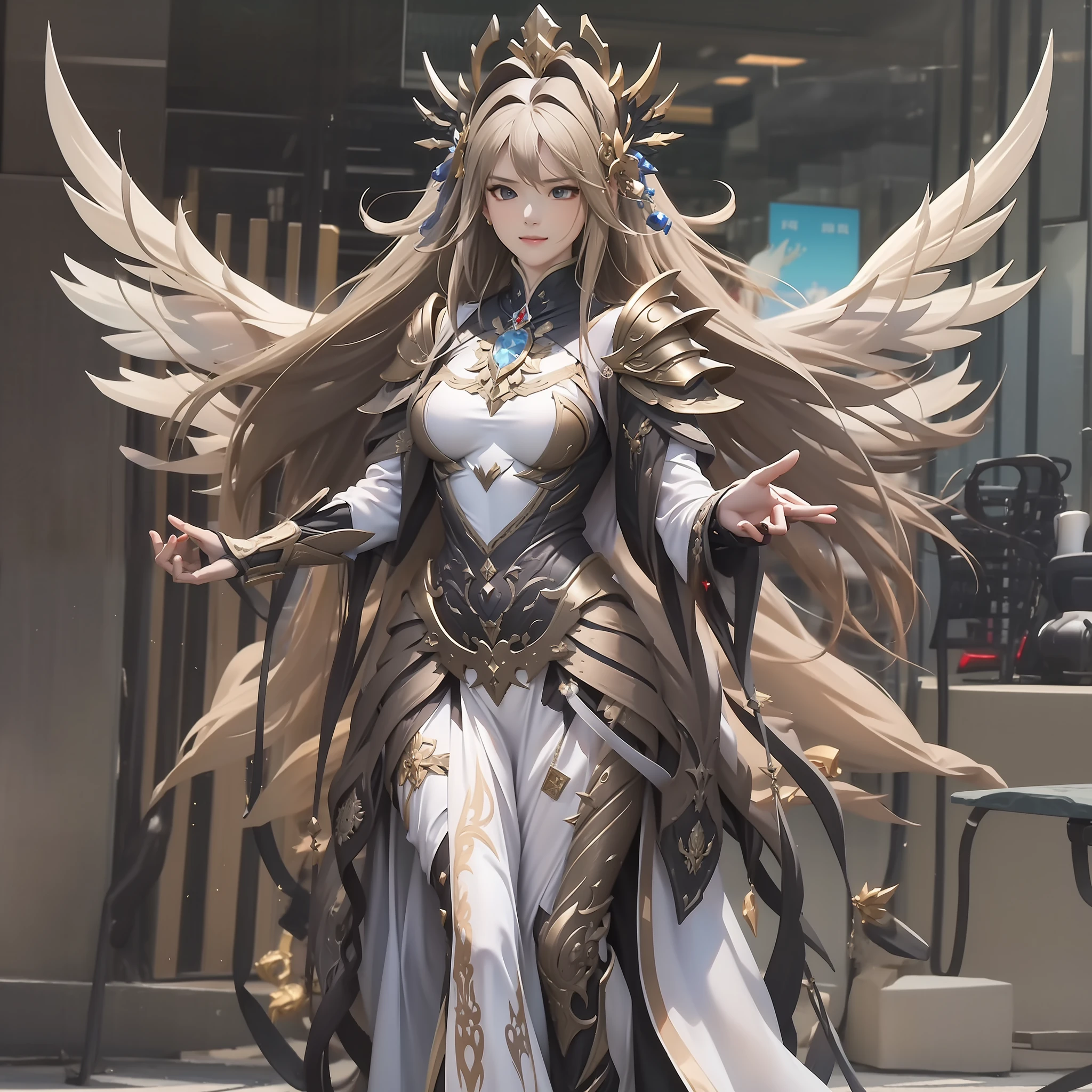 Goddess armor refers to an armor worn by a goddess,It symbolizes the power of women、Beautiful and sacred。This armor is usually made of delicate metal or other gem materials,to show the dignity and majesty of the goddess。
The design of the Goddess Warframe is usually gorgeous,Full of details and decorations。It may have wings、magic rune、Elements such as gemsetting,Make the goddess look more mighty and mysterious。Warframes are also capable of providing powerful defensive and offensive capabilities to the goddess,Allows her to maintain her superiority in battle。
Goddess armor is often depicted in mythology and culture as a symbol of the goddess,They use it to protect humanity、Upholding justice and defeating evil。This armor represents the strength and determination of women,It also shows the wisdom and grace of the goddess。
In cultural works,Goddess Warframe is often an important character image,Such as Athena in Greek mythology and Venus in Roman mythology。They protect humanity with their armor and strength,And be inspired by warriors and heroes。
generally,Goddess Wararmor is an armor worn by a goddess,Symbolizes the power of women、Beautiful and sacred。It is exquisitely designed,Has strong defensive and offensive capabilities,Keep the goddess up the edge in battle。Goddess armor represents female strength and determination,It also shows the wisdom and grace of the goddess。