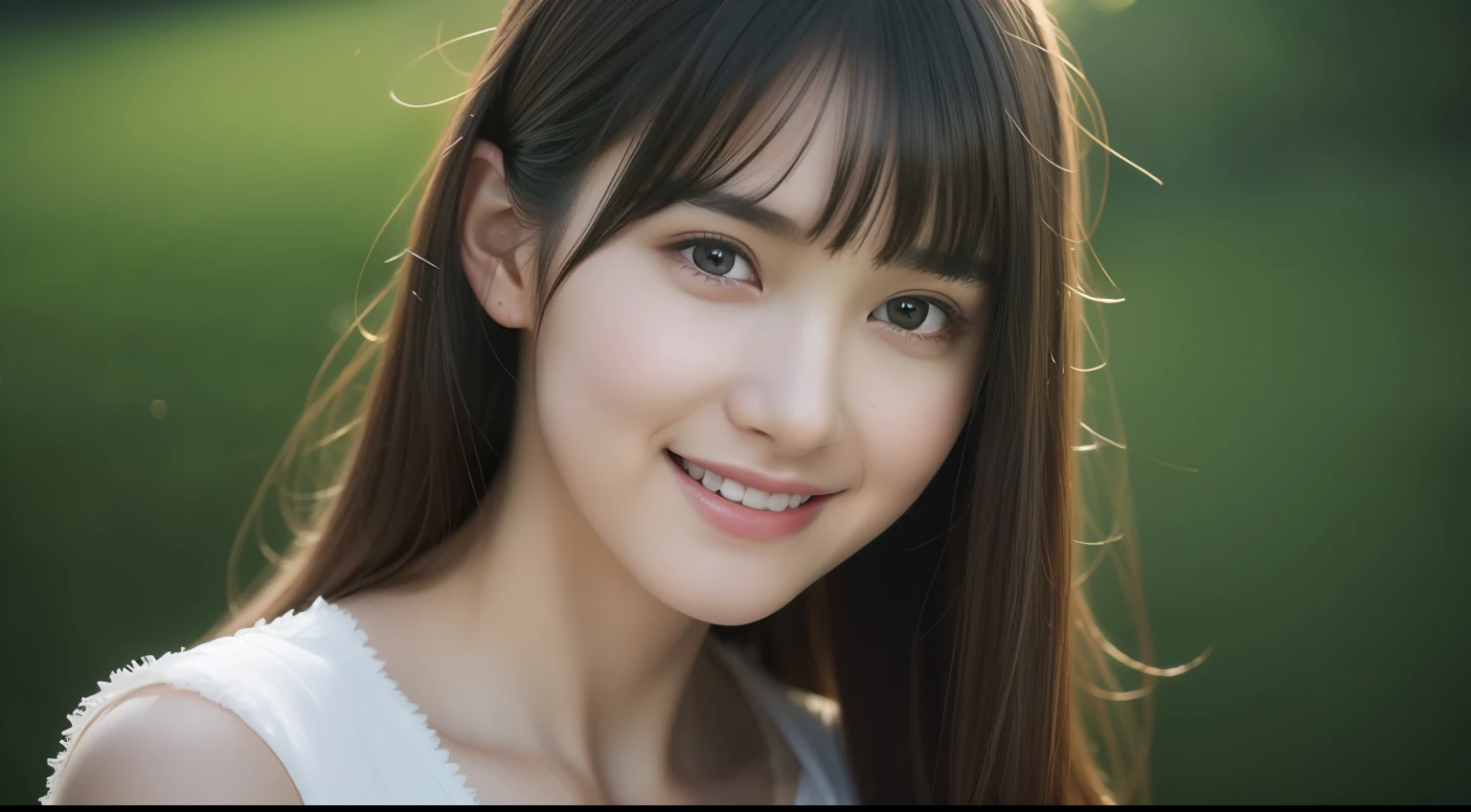 (RAW photo:1.2), (photorealistic:1.4),(masterpiece:1.3),(best quality:1.4),ultra high res,(detailed eyes),(detailed facial features),(detailed clothes features),HDR,8k resolution, solo focus, bangs, skin tight, (shiny skin),(slender girl),dreamlike,
(extreme detailed illustration),check commentary,commentary request,scenery,no text,
VirtualGirl-Aim,
1girl, full body,
cute, innocent,
(smile),