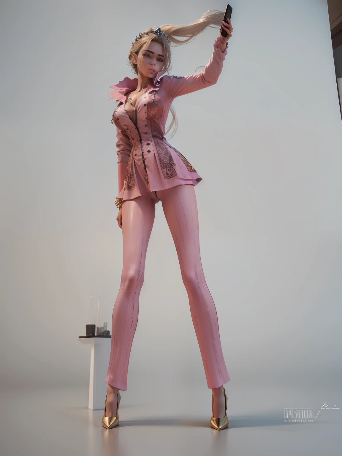 3d, beautiful realistic، Cool details, raw photo, selfie, realistic dress, realistic hair, Light and cool lighting, photo realistic, Cel shaded, Gel lighting, ultra details