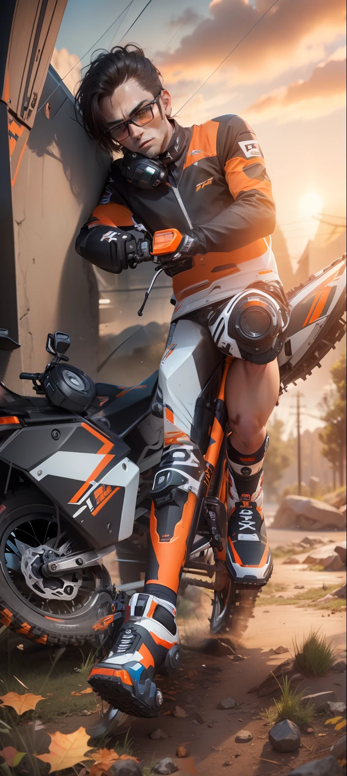Add ktm bike Uhd 8k reyelstic face