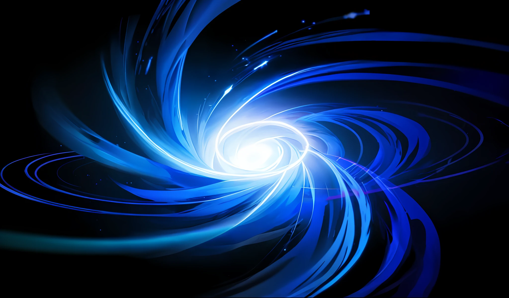Closeup of bursting blue and white light, Entering a quantum wormhole, time vortex in the background, Hyperspace, wormhole, warp, In the field of internal hyperspace, Cyan Dimension Light, Hyperspeed, Swirl of energy, Energy vortex, light speed, digital illustration radiating, Energy pulse、Ray explosion、Blue swirl, swirling flows of energy, Swirl of energy, Channeling swirling energy, swirling energy, swirling magical energy, Glowing spiral background, softly swirling magical energy, emanating with blue aura, Energy vortex, Swirling bioluminescence energy, Twisted energy flow, Shimmering and spiral Nuvera
