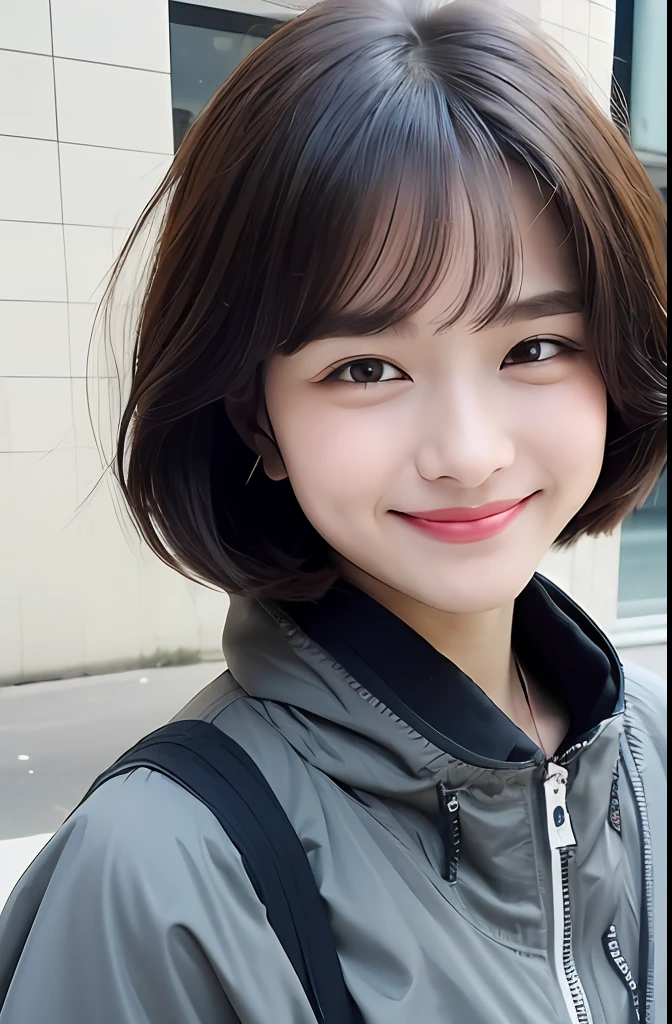 ((Best Quality, 8K, Masterpiece:1.3)), Focus: 1.2, Perfect Body Beauty: 1.4, Buttocks: 1.2, ((Layered Haircut, Breasts: 1.2)), (Wet Clothes: 1.1), (Rain, Street:1.3), Bandeau Dress: 1.1, Highly Detailed Face and Skin Texture, Fine Eyes, Double Eyelids, Whitening Skin, Long Hair, (Shut Up: 1.3), Smile