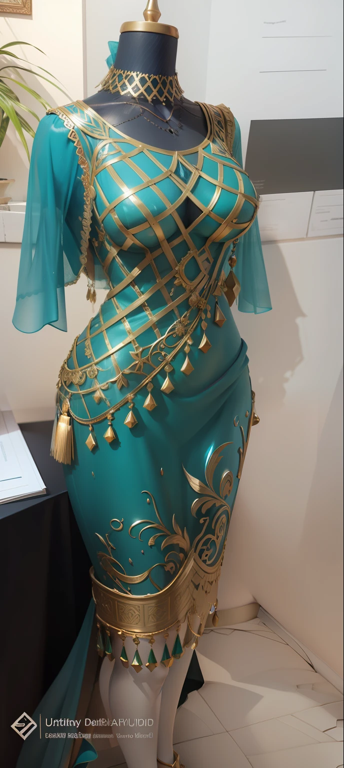 Mannequin, 3d, beautiful realistic، Cool details, raw photo, realistic dress, Light and cool lighting, photo realistic, Cel shaded, Gel lighting, ultra details