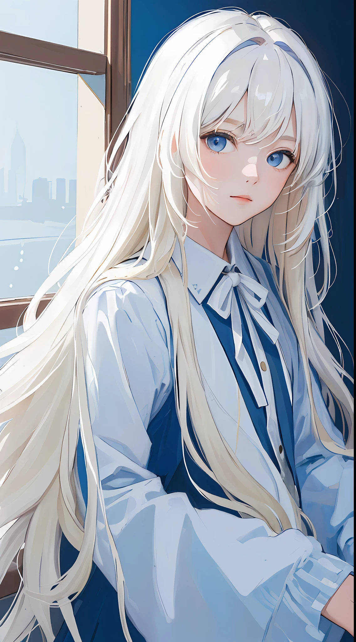 (masterpiece, best quality:1.4), looking at viewer, fringer, {indoors|outdoors|simple background},
(wavy hair:0.8), long hair, {black hair|white hair|blonde hair}, {blue theme|red theme|white theme},