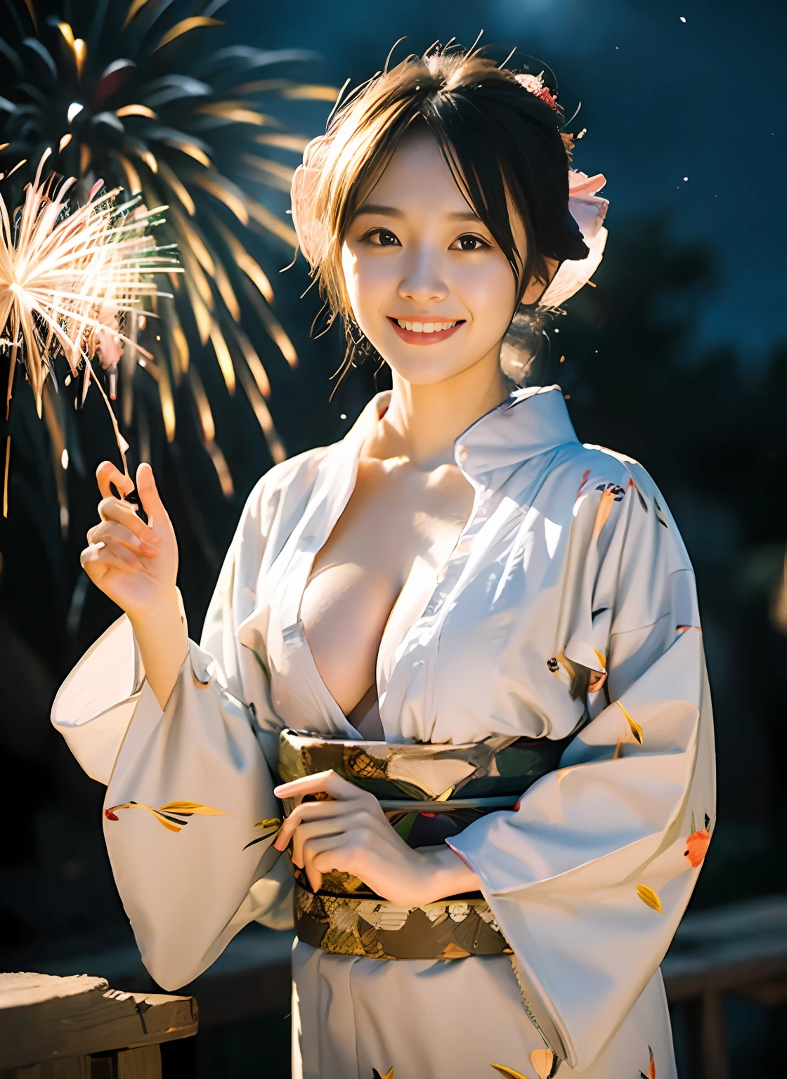 cleavage of the breast