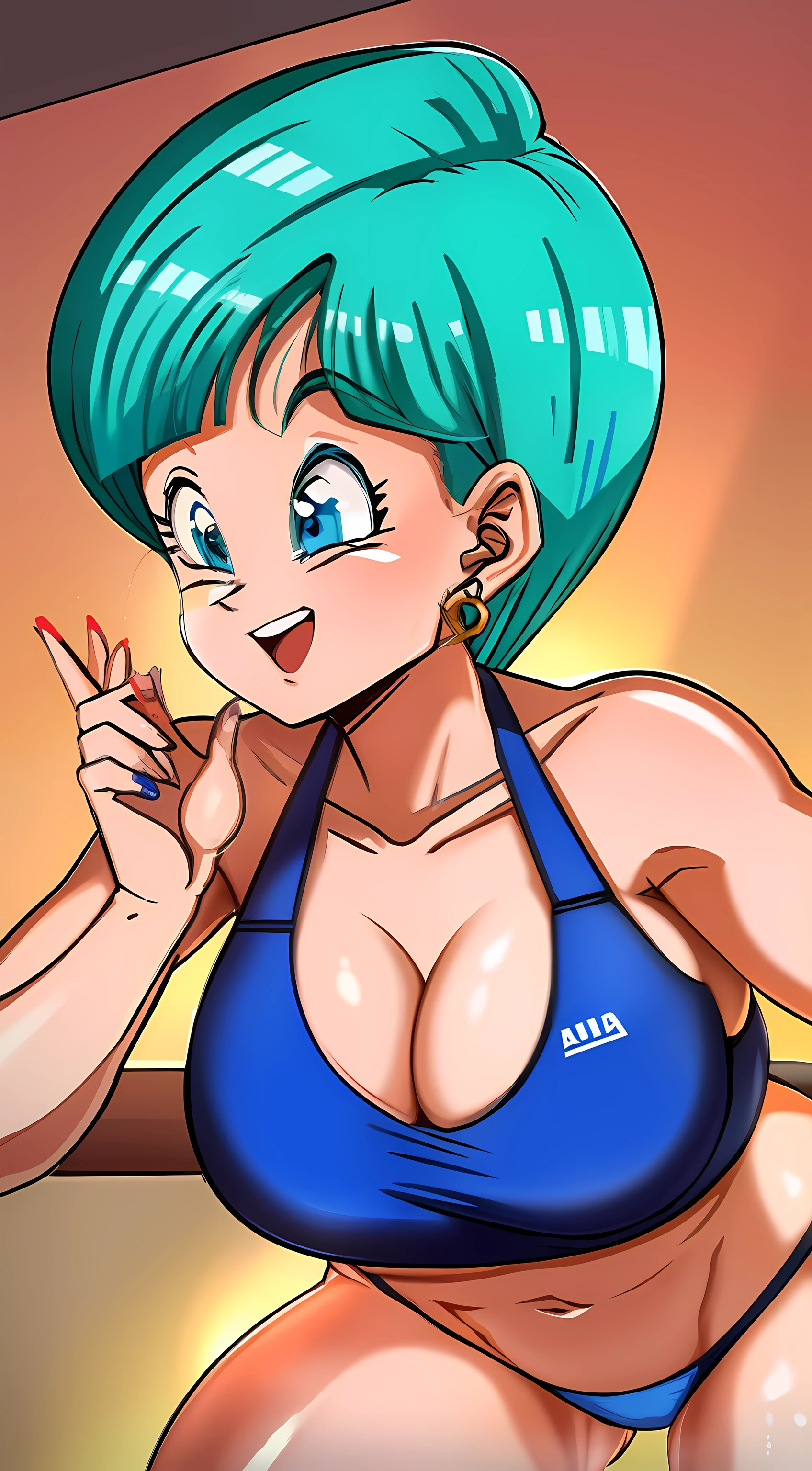 alta resolução, super detalhada, visto de cima, ,Bulma de calcinha agachada, bunda detalhada, sex position --v 6