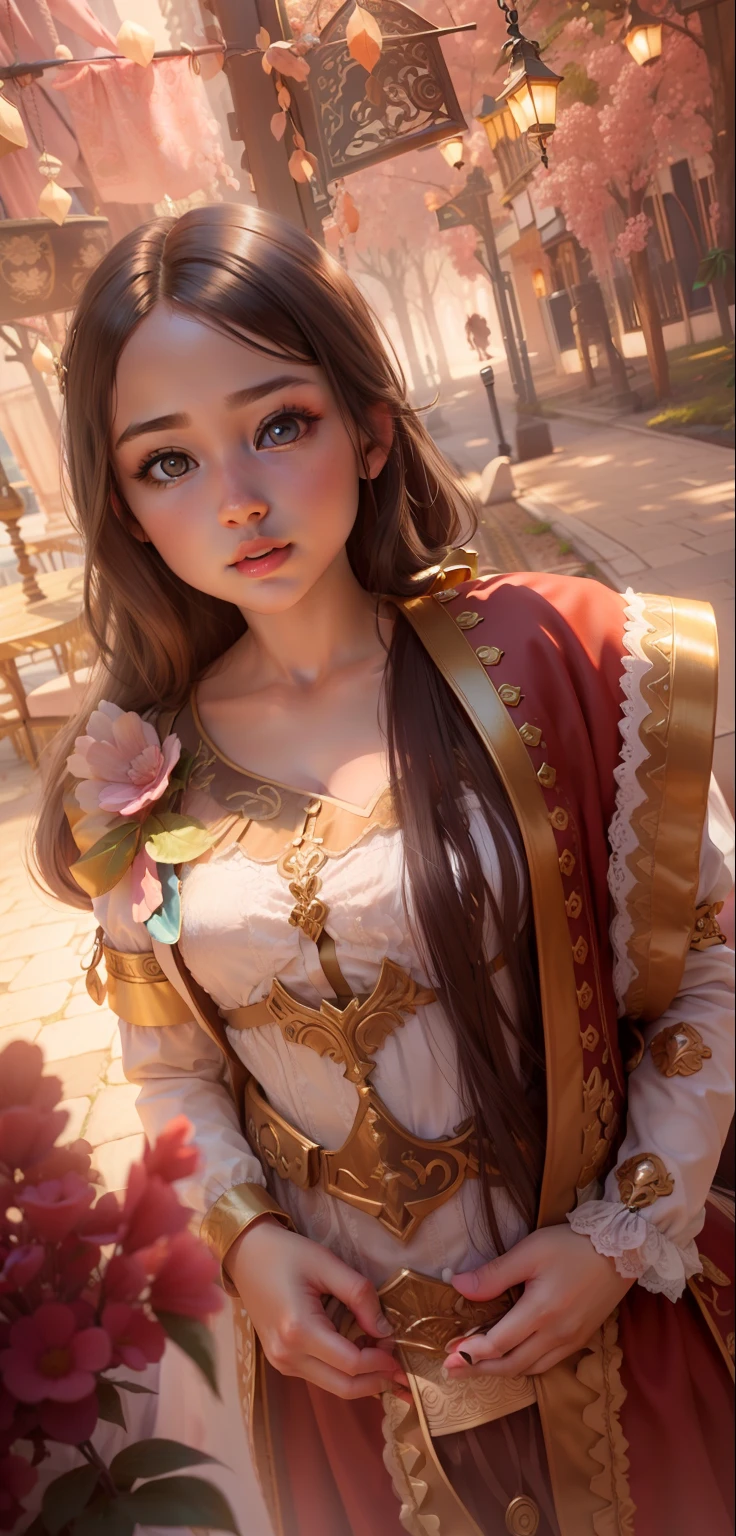 high quality detail, high realistic, cute baby girl, realistic face, 3d, realistic, high detail, high ultra detail, fantasy dress,