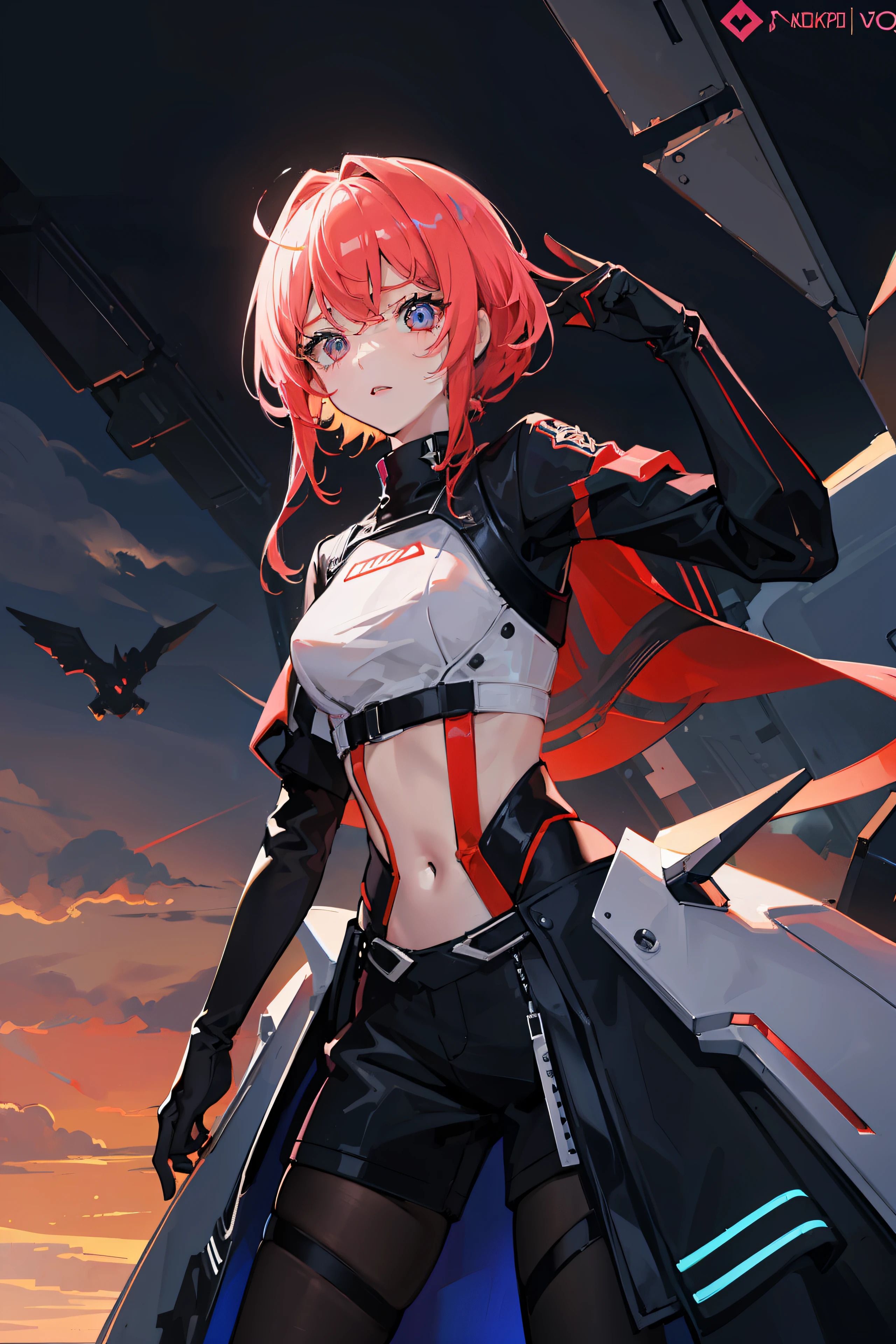 (nvinkpunk: 1.2) (snthwve style: 0.8) Corvette, light wave, sunset, complex and elaborate design