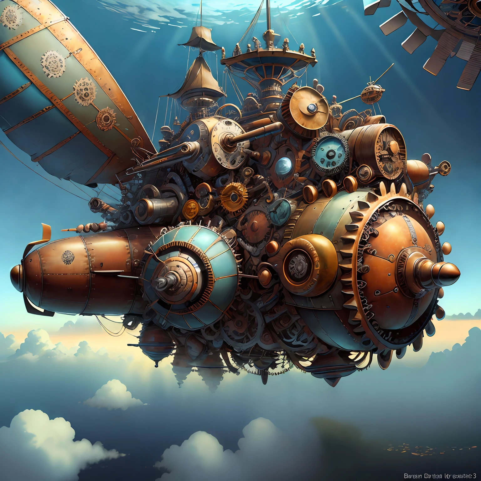 CogPunkAI Foguete Aeronaves,Colors 32 k,detalhes