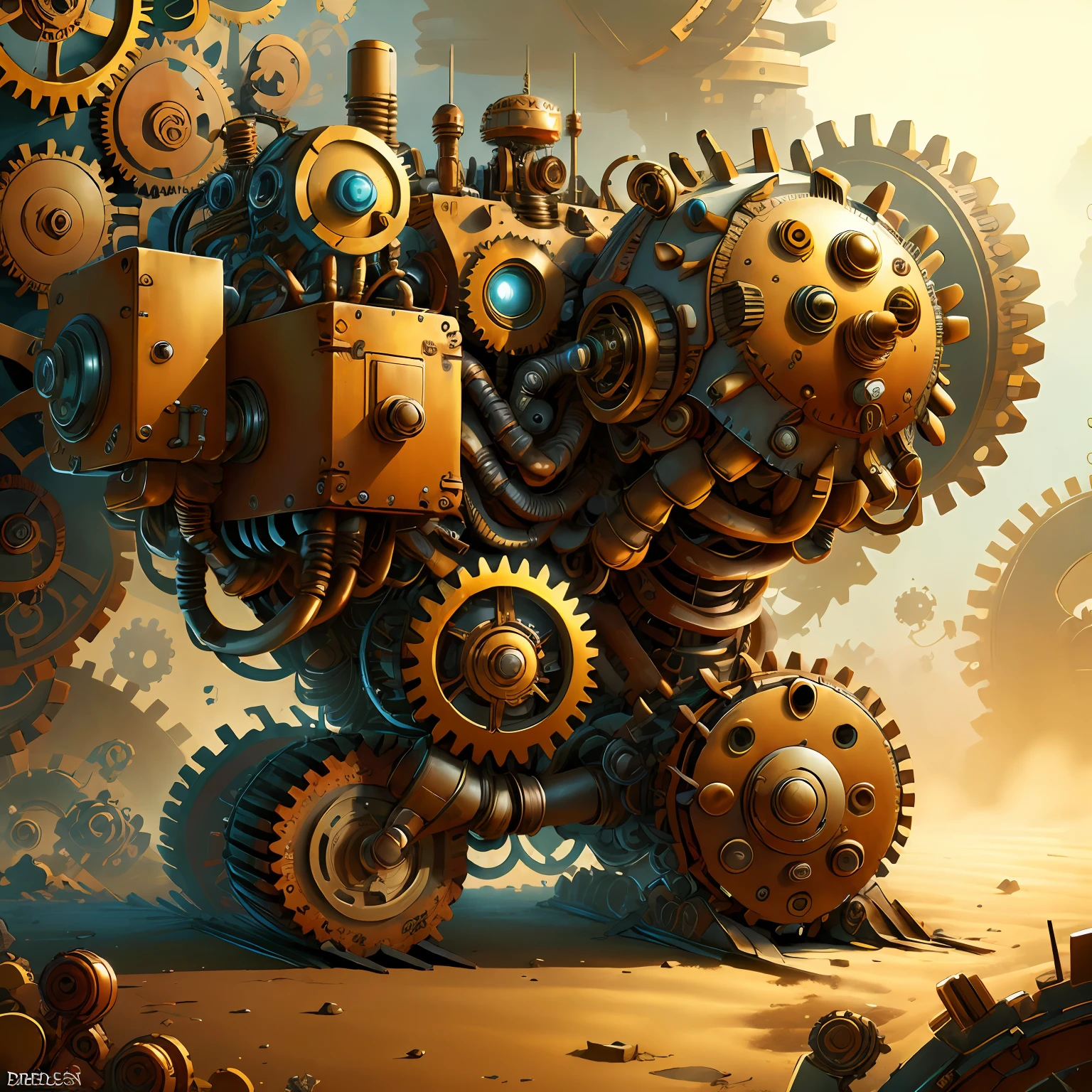 CogPunkAI Robot ,Cores 32 k,detalhes