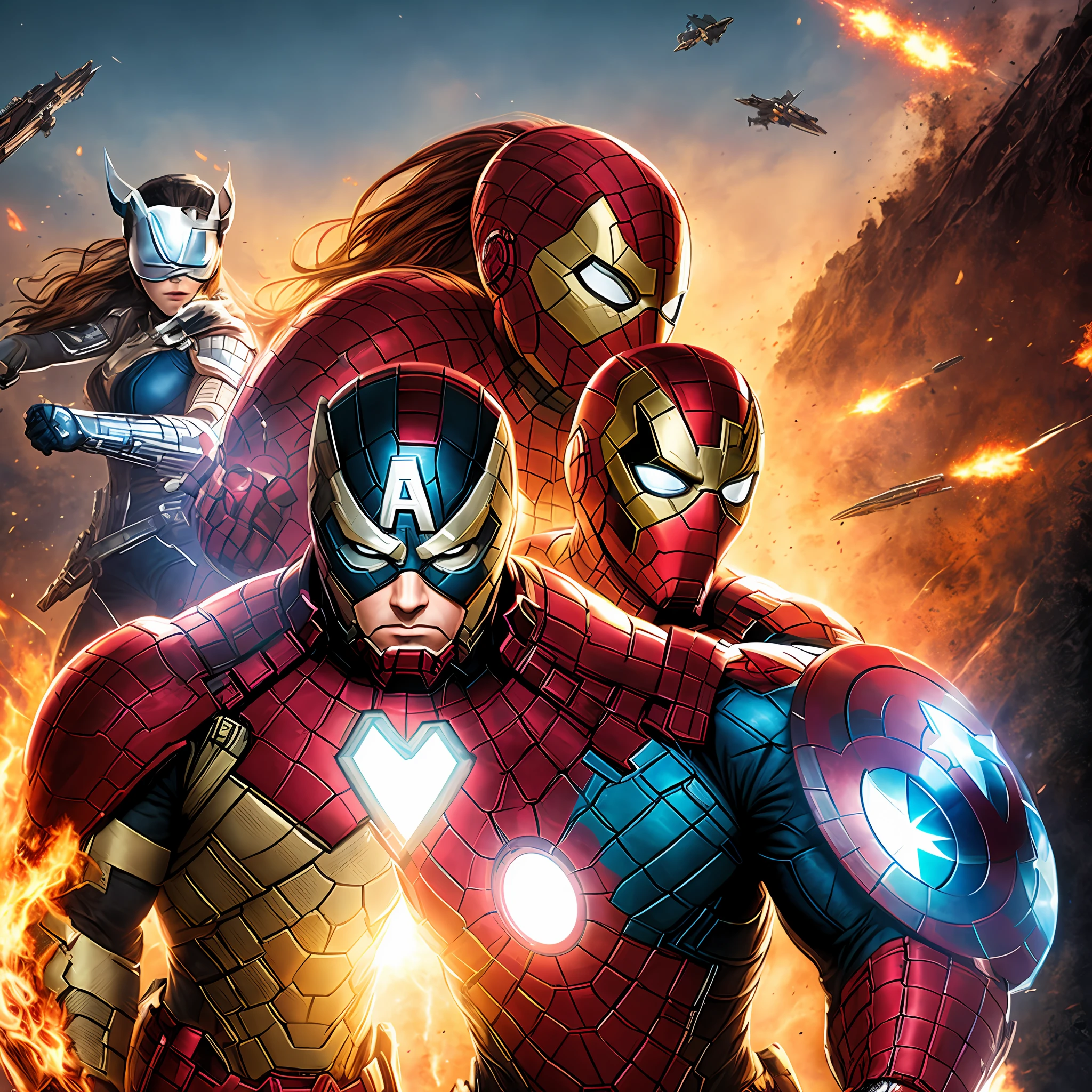 "Create an epic Marvel duo of shapeshifting siblings, forced to confront their own divergent paths while combating a multidimensional invader."