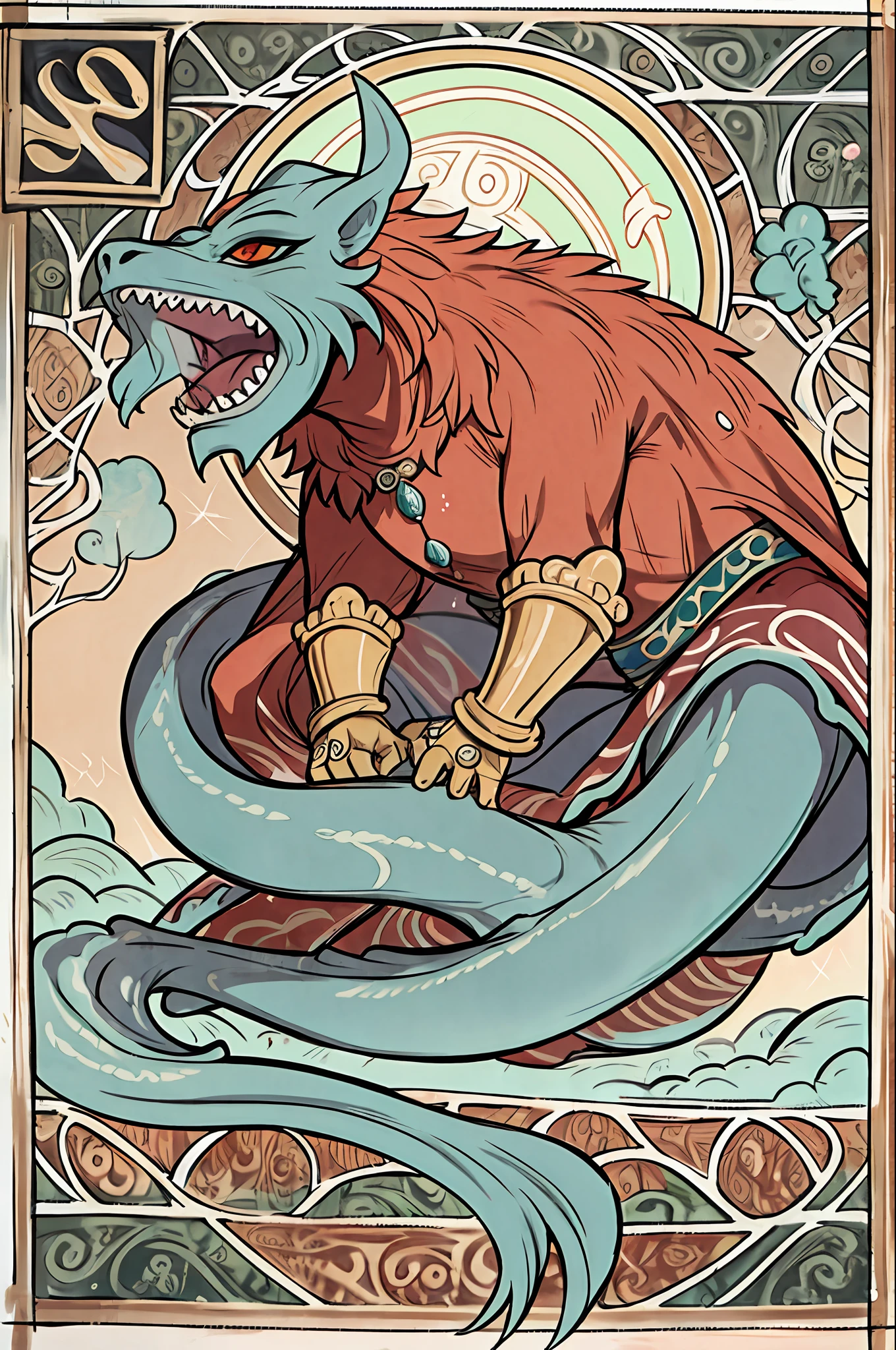 monster, by bestiary_style, masterpiece, best quality, beast