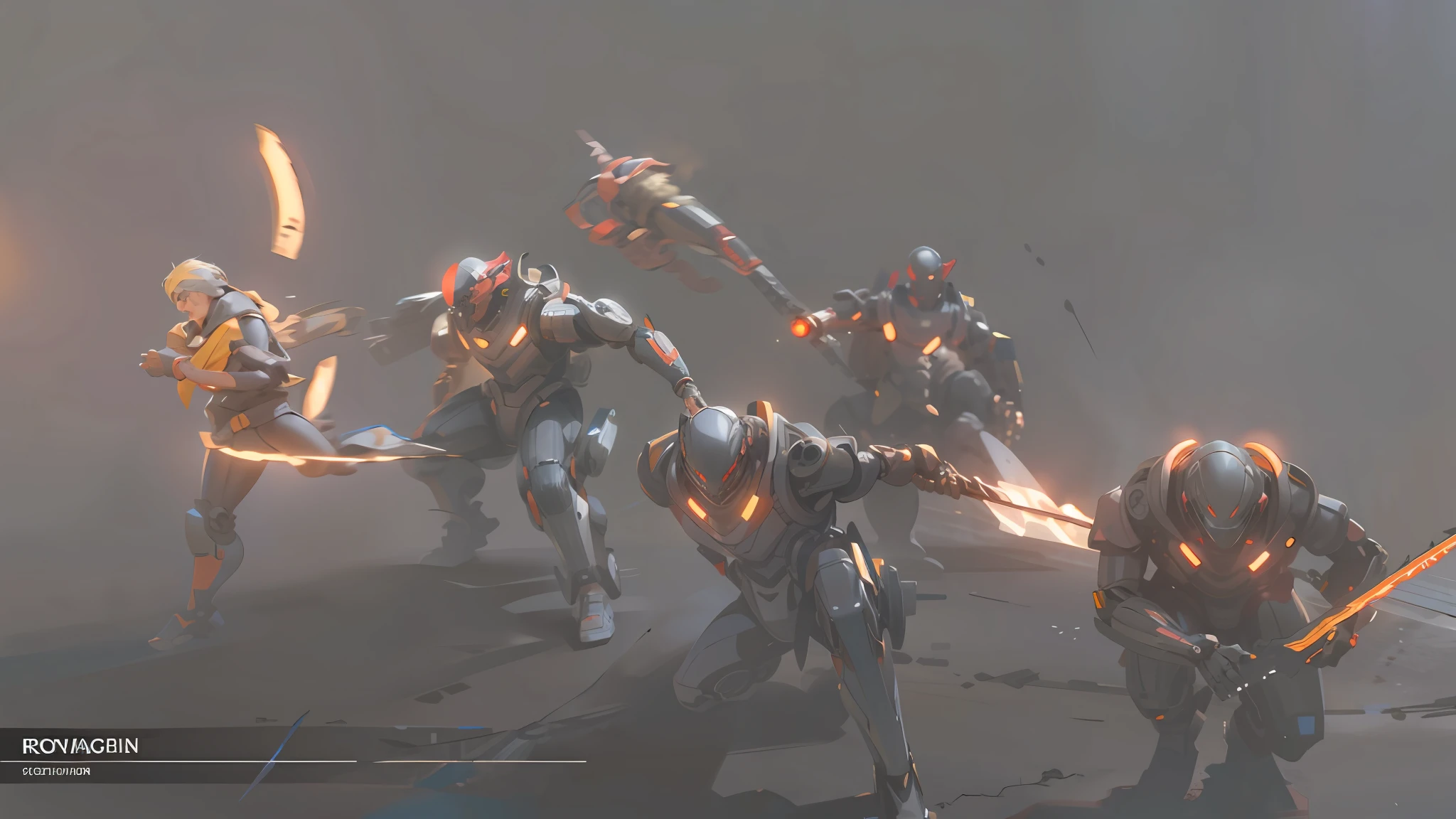 Dark_Fantasy,Cyberpunk,(chain saw,chain saw man,Red:1.1),1man,Mechanical marvel,Robotic presence,Cybernetic guardian, wearing a worn-out mech suit, intricate, (steel metal [rusty]), elegant, clear focus, shot by greg rutkowski, soft lighting, vibrant colors, masterpiece, ((street)), cowboy shot, dynamic pose,