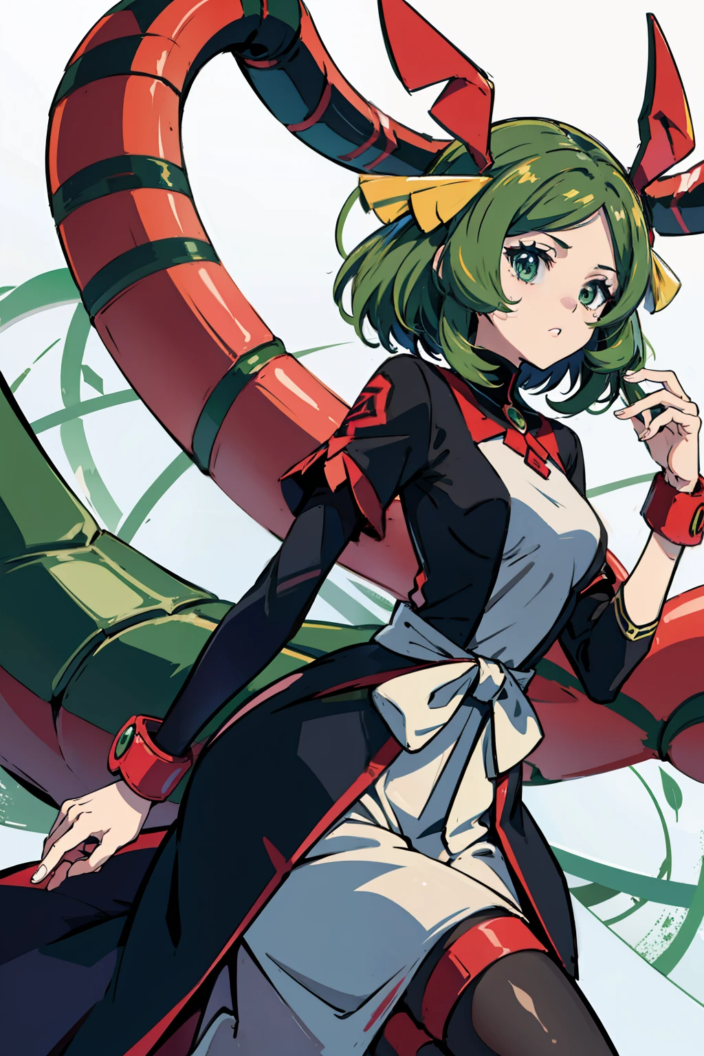 Girl with a dress based on Rayquaza