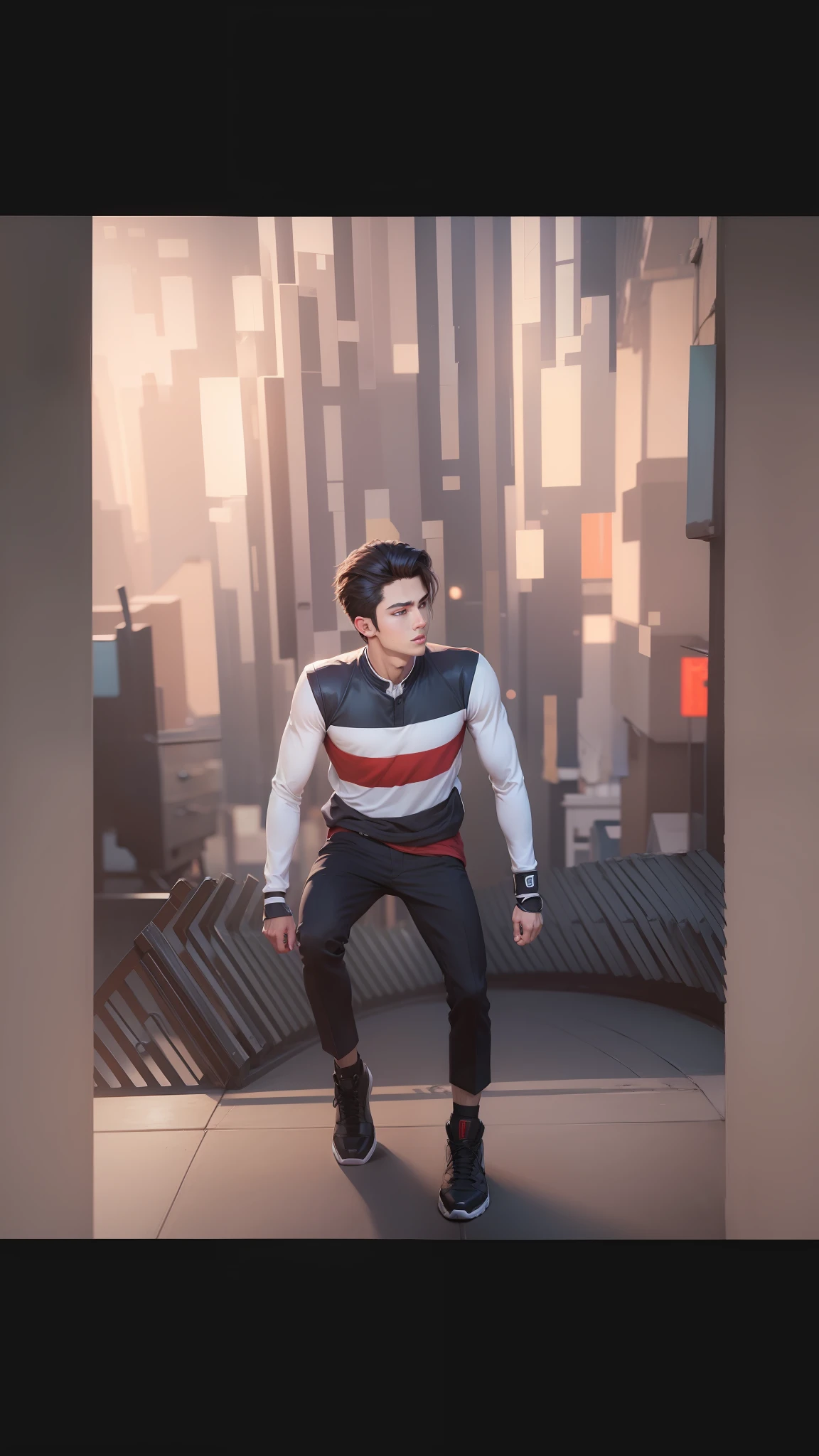 Change background handsome boy, realistic face , 8k , ultra realistic, anime boy