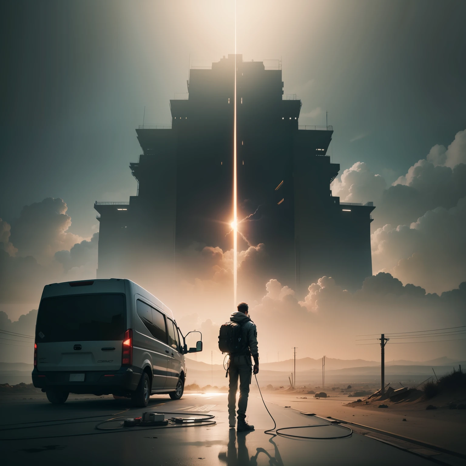 Cut the cord, concept art, 4k