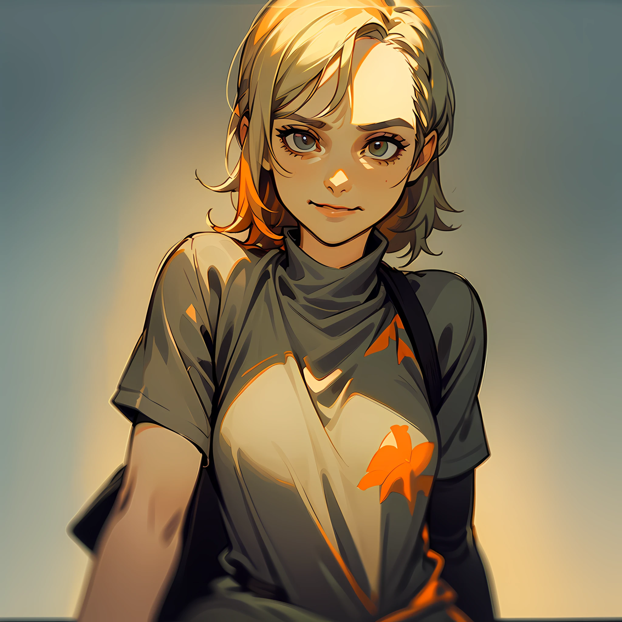 (((Piper Chapman, of the series "orange is the new black", inspirada em Taylor Schilling))), appearance of 38 years, ((Autorretrato frontal)), 8k UHD, DSLR, grain of film, Pintura fotorrealista, ((smiling at camera, seductive look at the camera)), in a setting of a dark dark forest. estilo filme de terror, Auto retrato de rosto frontal, posing for camera,,lowangle, 24 mm, (((foco nítido:1.5))), (((profundidade de nitidez:1.5))), (fotorrealista:1.5), (textura da pele:1), cinemactic, hiperdetalhado,