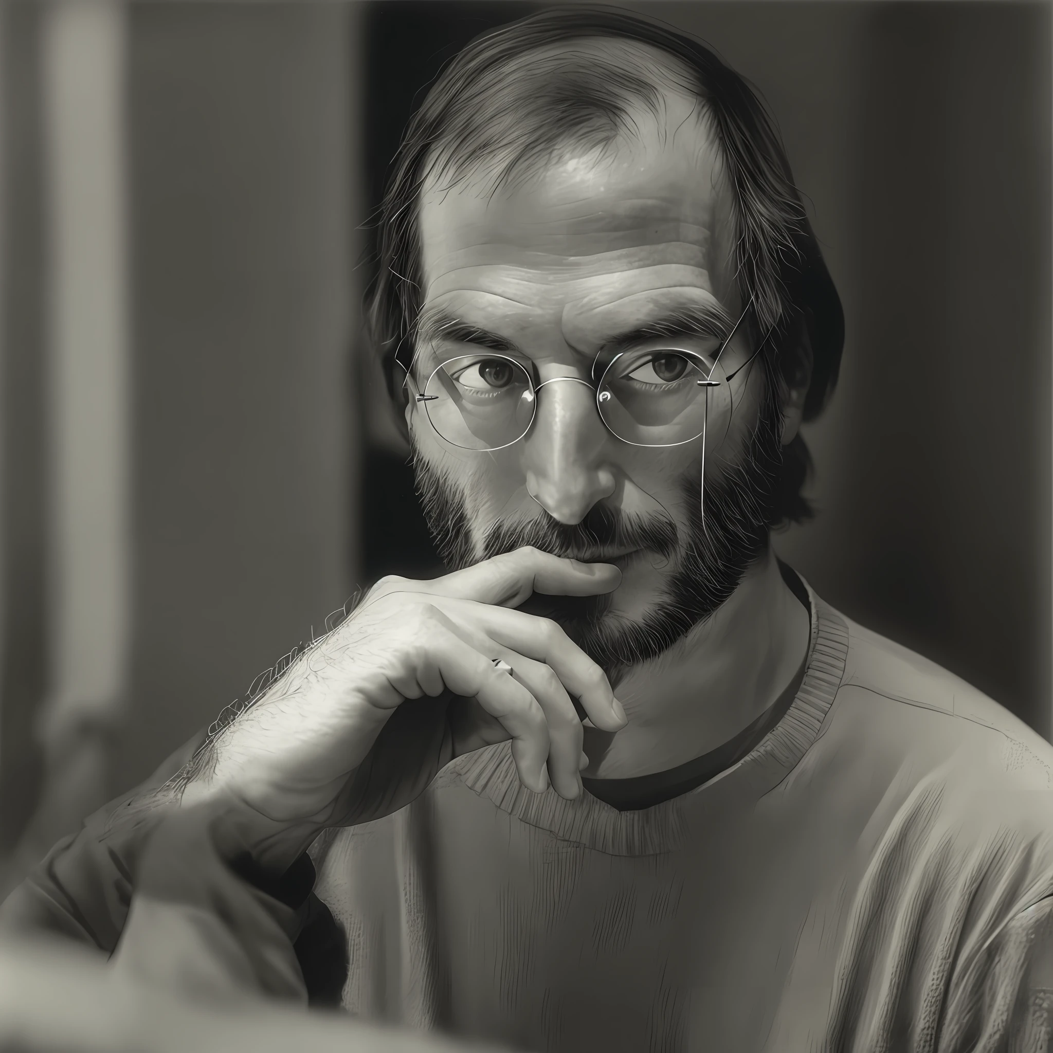 Steve Jobs fotografado por Herbert List.