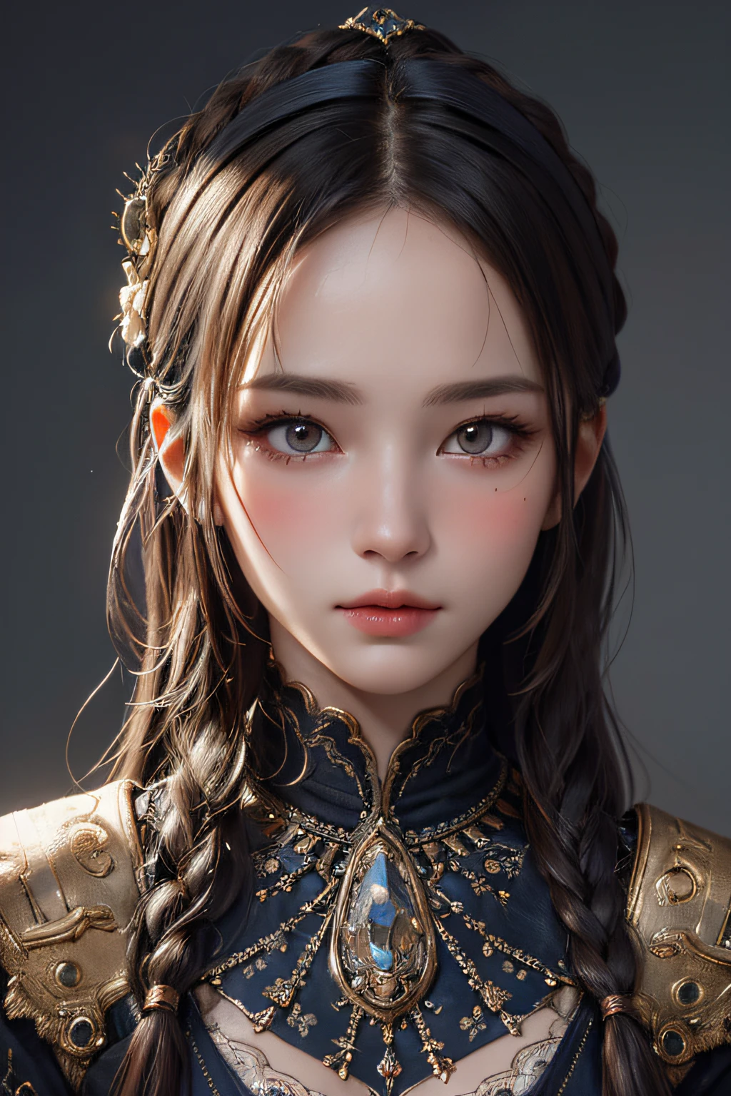 masterpiece, best quality, 8k, detailed skin texture, detailed cloth texture, beautiful detailed face, intricate details, ultra detailed, portrait of a russian girl