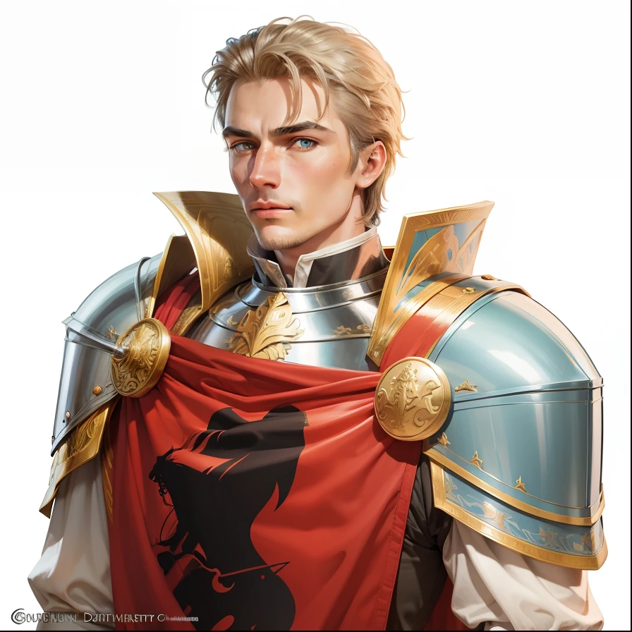 Knight of the Duchy of the Horse, Young Knight Commander, Heroes of Might and Magic, Fantasy, hiquality , tmasterpiece