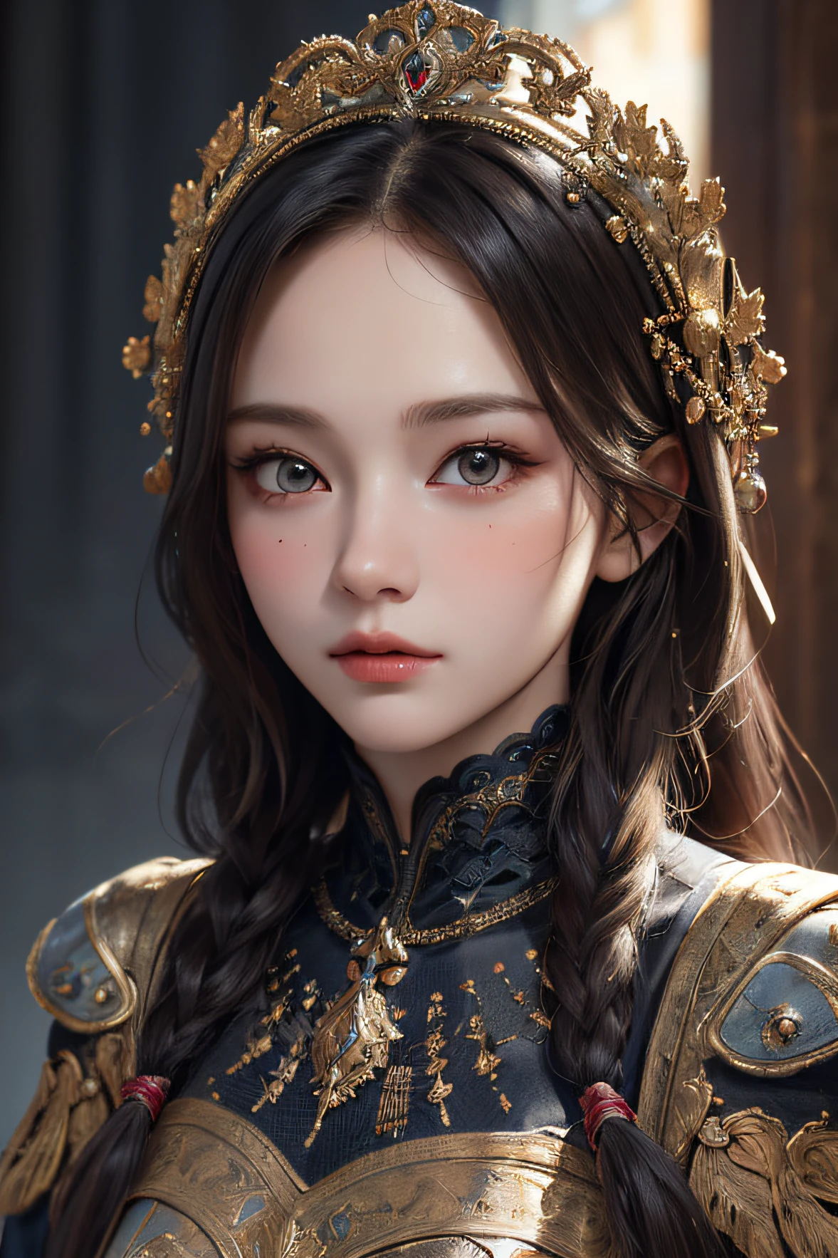 masterpiece, best quality, 8k, detailed skin texture, detailed cloth texture, beautiful detailed face, intricate details, ultra detailed, portrait of a russian girl