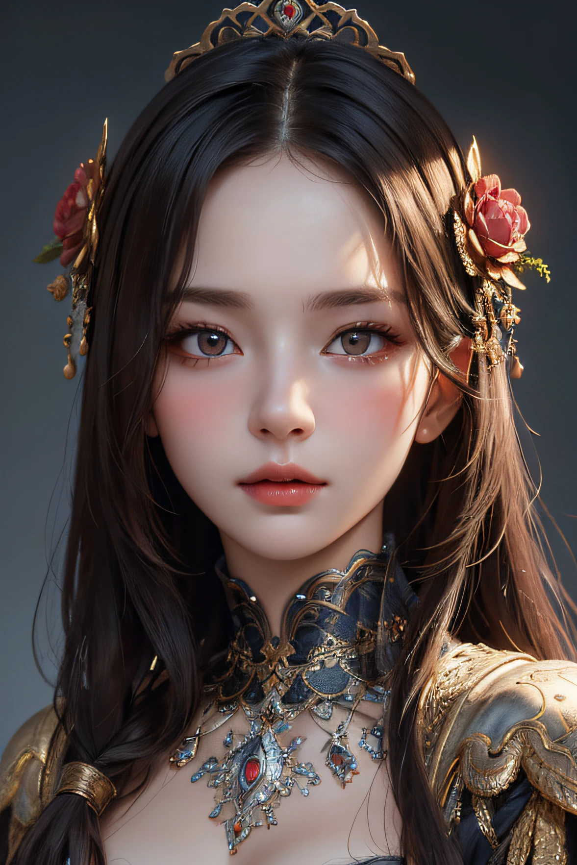 masterpiece, best quality, 8k, detailed skin texture, detailed cloth texture, beautiful detailed face, intricate details, ultra detailed, portrait of a russian girl