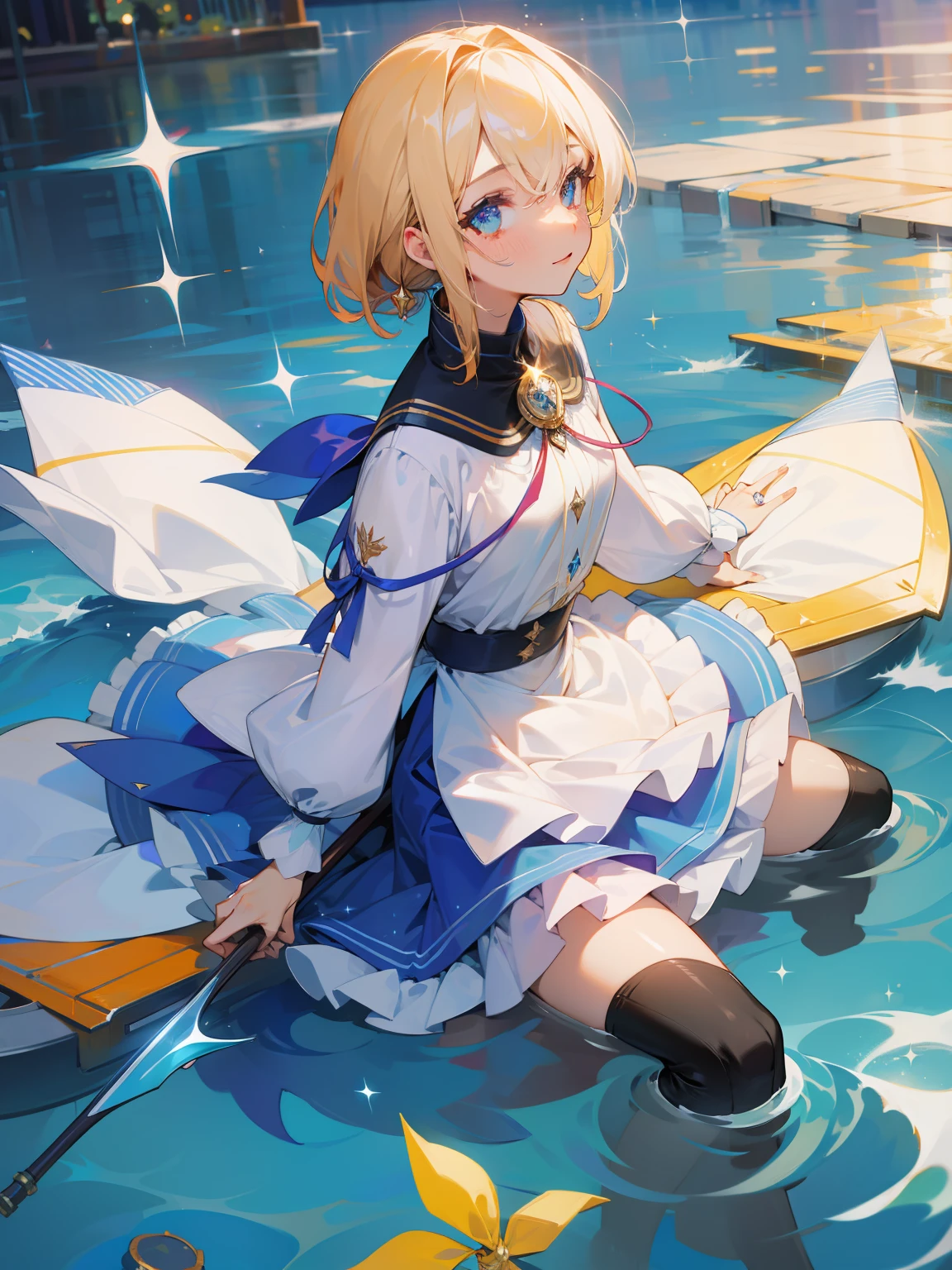 Sparkling eyes