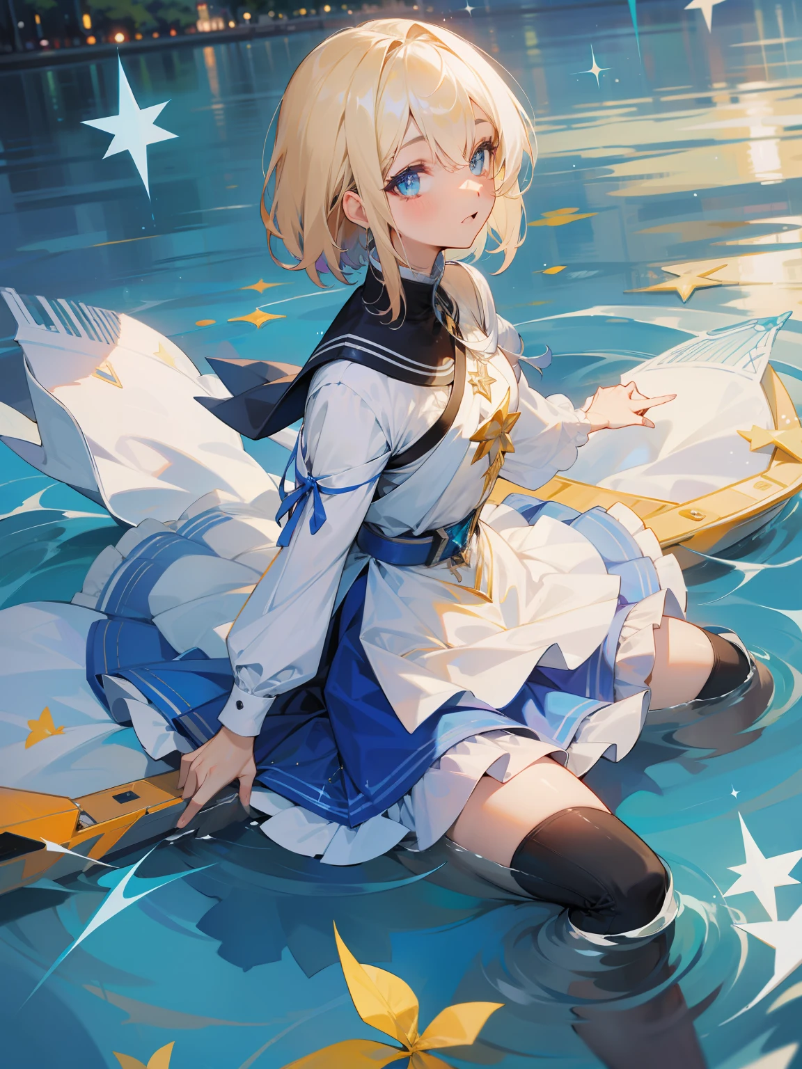 Sparkling eyes