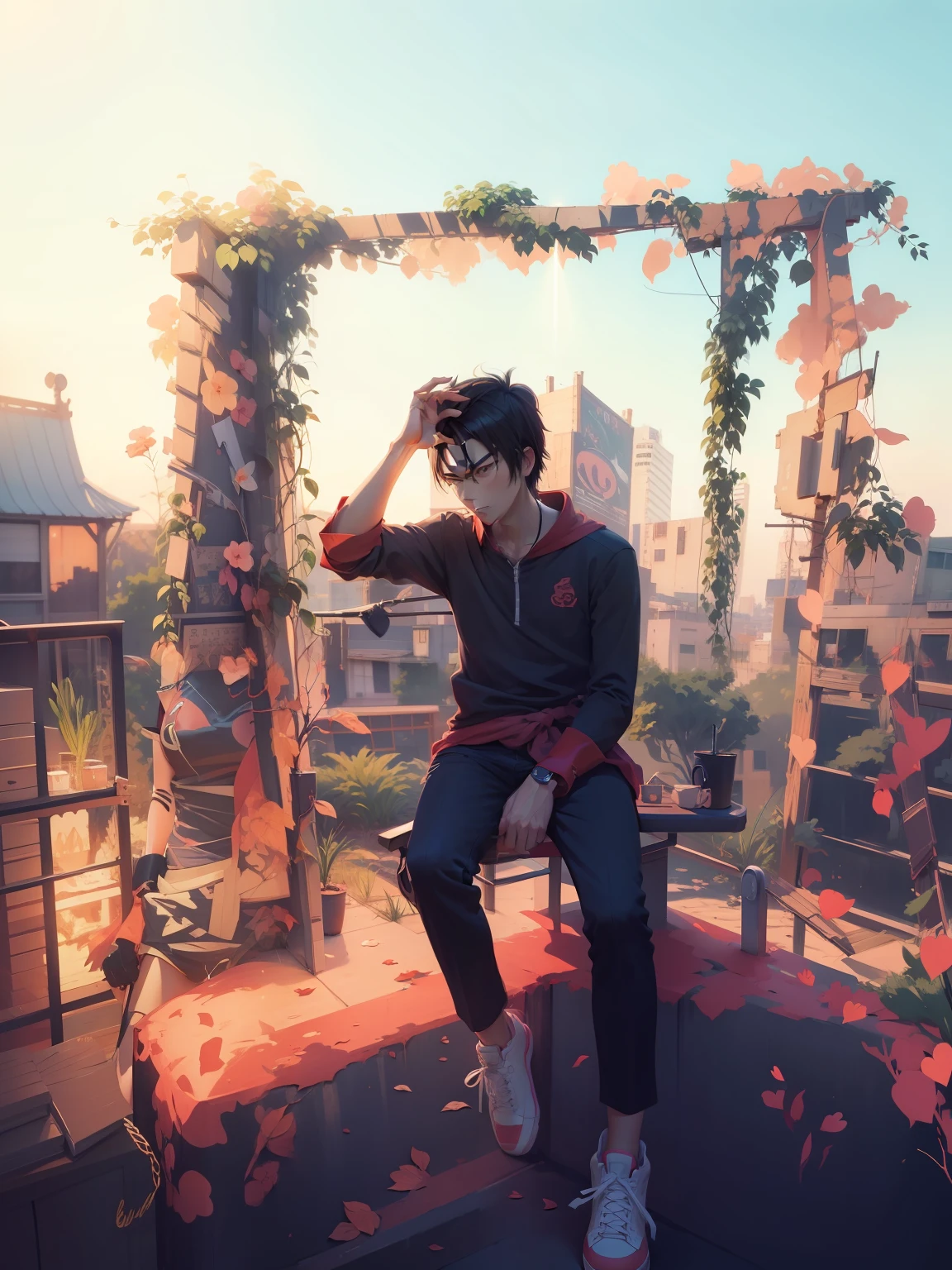 Anime style, 2d ,