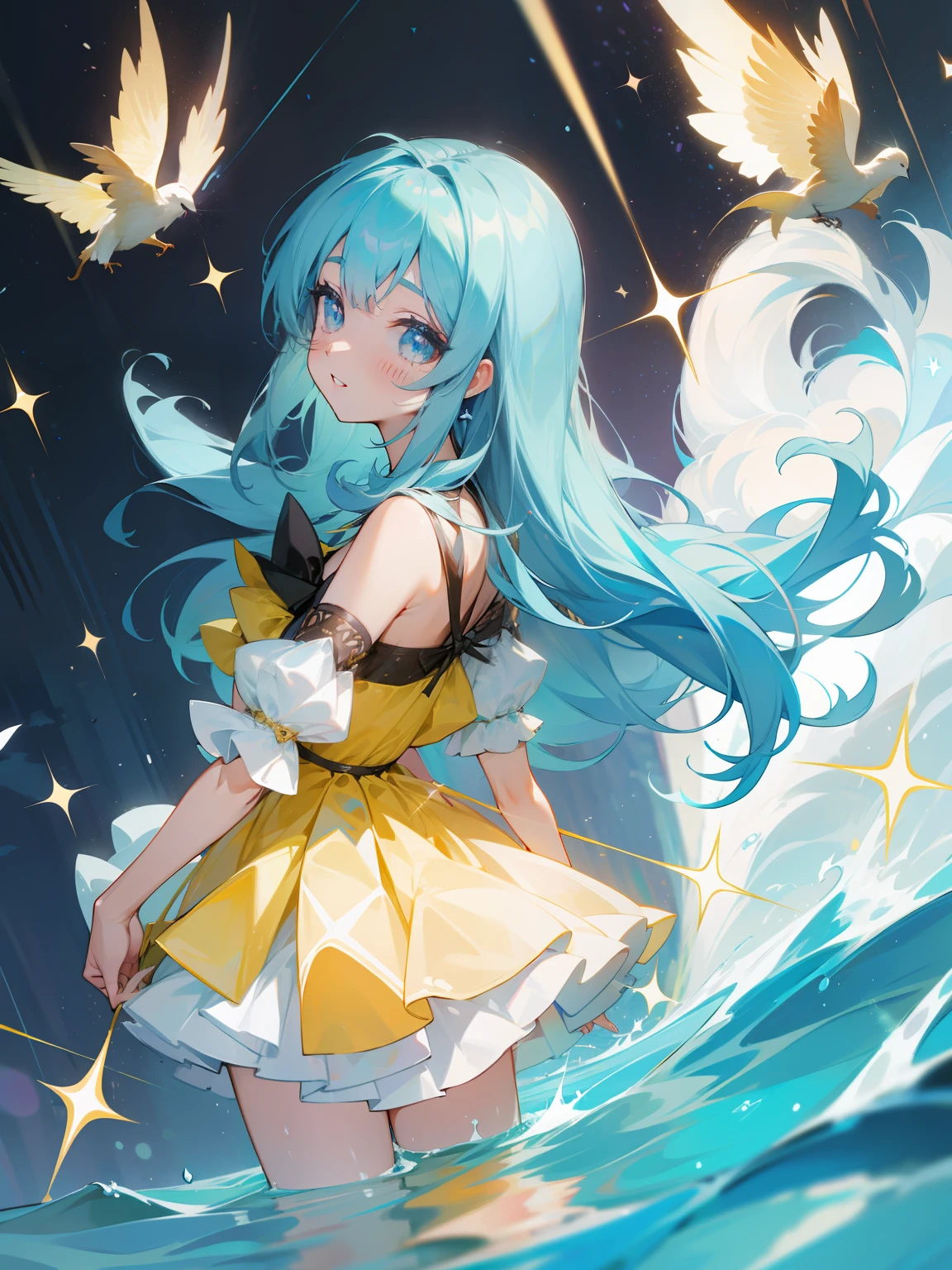 Sparkling eyes