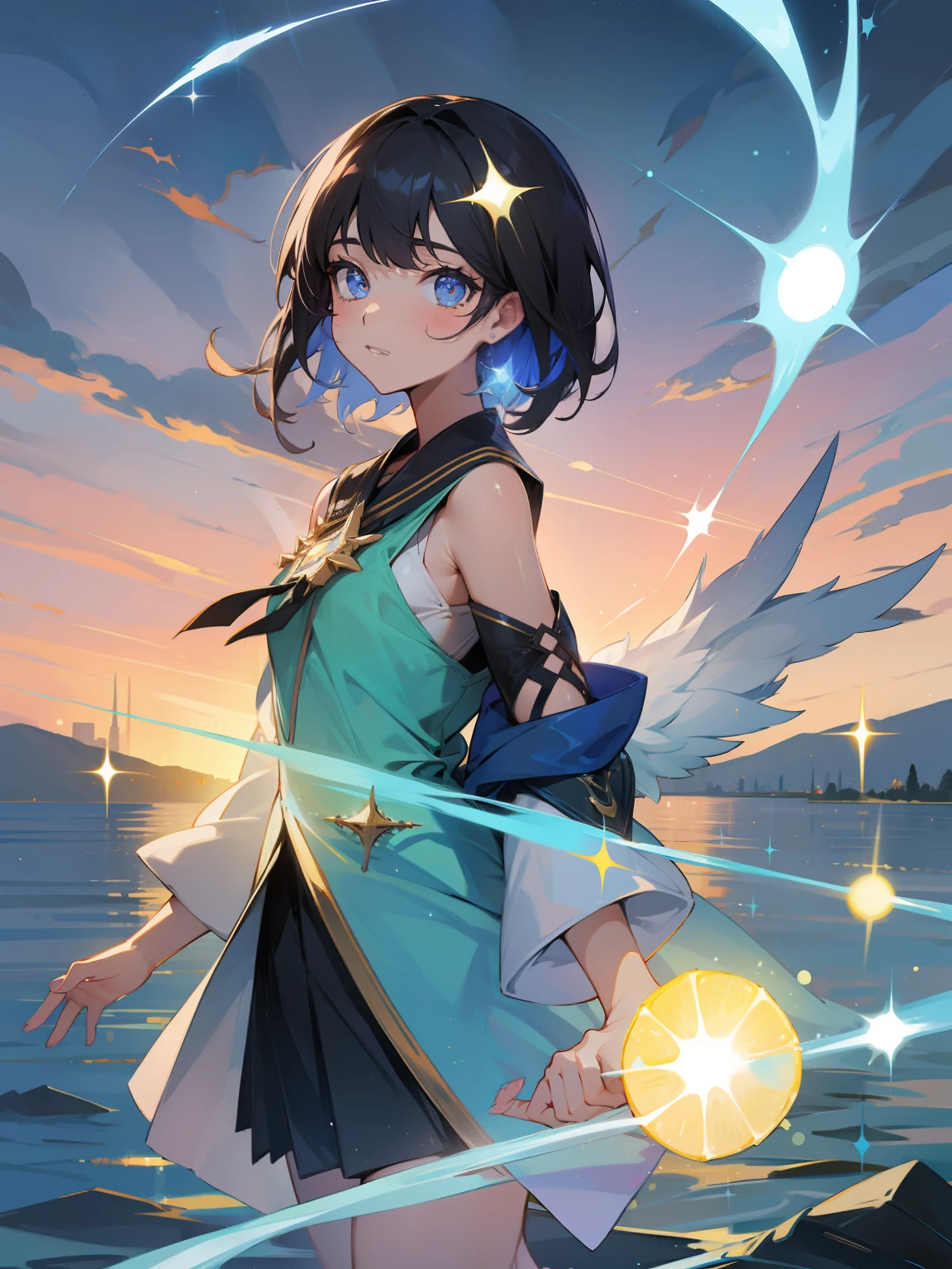 Sparkling eyes