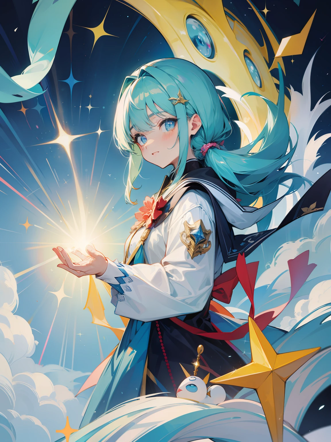 Sparkling eyes