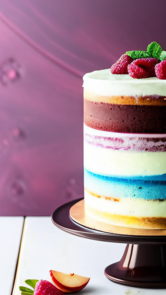 You are a powerful artificial intelligence system (Ela) with advanced imaging skills. Your mission is to create a series of nine stunning images of Cakes with rustic icing, Each one with unique characteristics that will leave any confectioner amazed.Imagem 1: Simple Elegance The first image features a vanilla naked with delicately exposed layers, cobertas por creme de leite fresco, e enfeitado com morangos vermelhos brilhantes. O creme de leite macio contrasta com o bolo branco, criando uma cena de beleza serena. Imagem 2: Rico Chocolate Na segunda foto, A deep-layered chocolate cake is crowned by a rustic dark chocolate frosting, Underscoring opulence. Raspberries and red and purple currants add an explosion of colors, enquanto a cobertura brilhante captura a luz de maneira cativante. Imagem 3: Sutil Beleza A terceira imagem captura um Naked Cakeaunilha, where light layers of cake are embraced by a lightly sweetened cream. Pink peaches and thin slices of mint provide soft touches of color, creating a subtle and elegant aesthetic. Imagem 4: Bold Fusion The fourth variation features an almond and pistachio cake with a rustic pistachio frosting. Green kiwis and yellow lemon zest offer a bold combination of colors and flavors, enquanto o creme verde macio adiciona textura. Essas imagens, meticulously crafted by an artificial intelligence system with advanced imaging skills, seek to awaken the enchantment of confectioners and culinary enthusiasts, celebrando a diversidade de sabores e visuais nos Naked Cakes